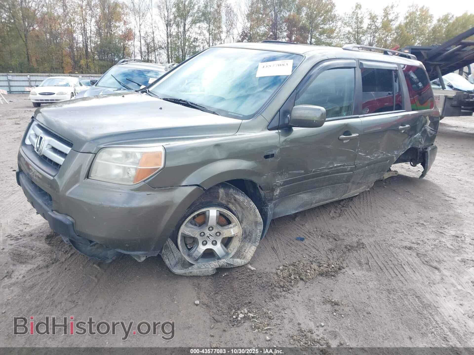 2006 HONDA PILOT - VIN: 5FNYF18606B024485 - Фото 2