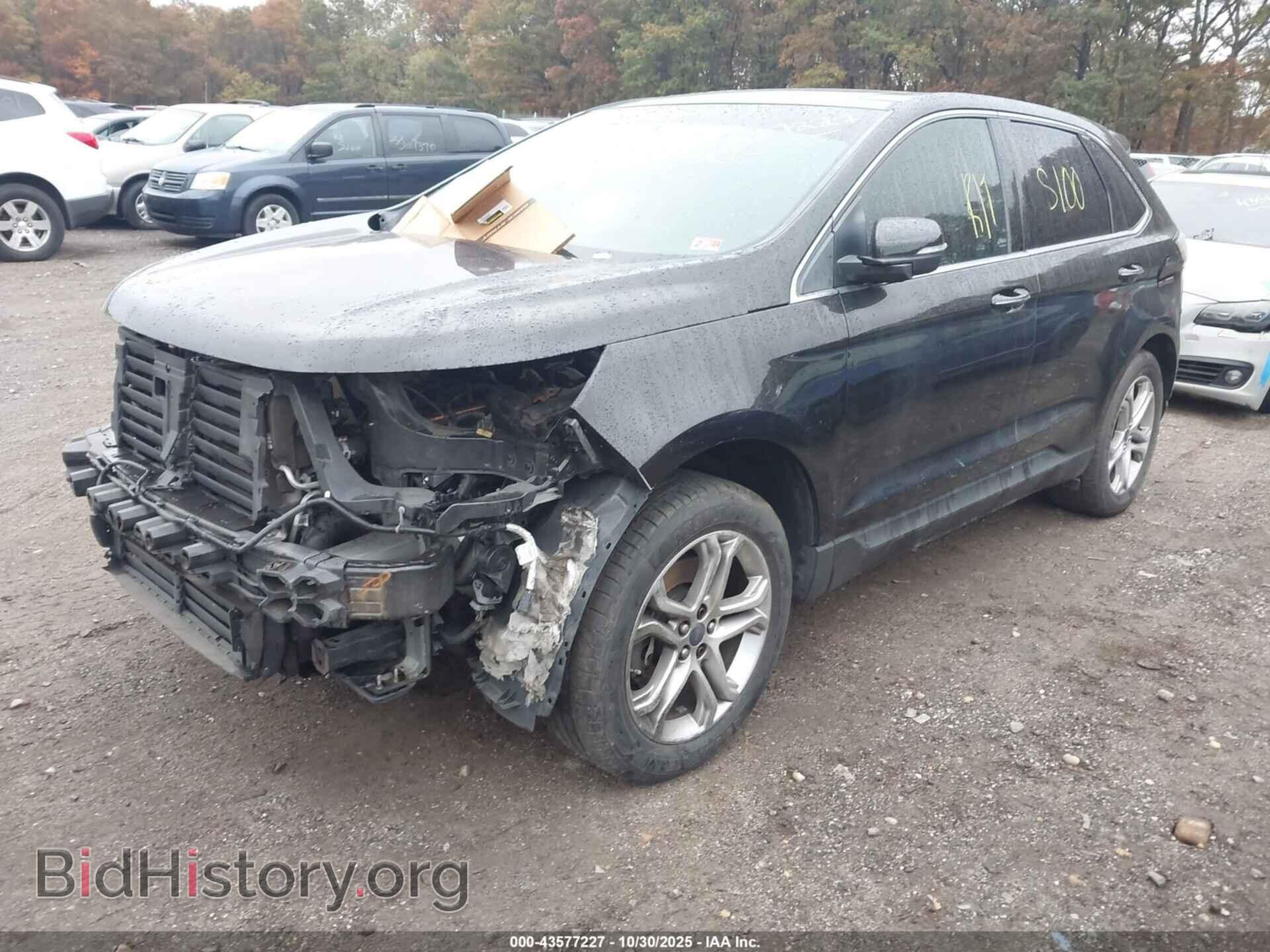 2015 FORD EDGE - VIN: 2FMTK4K98FBB56283 - Фото 2