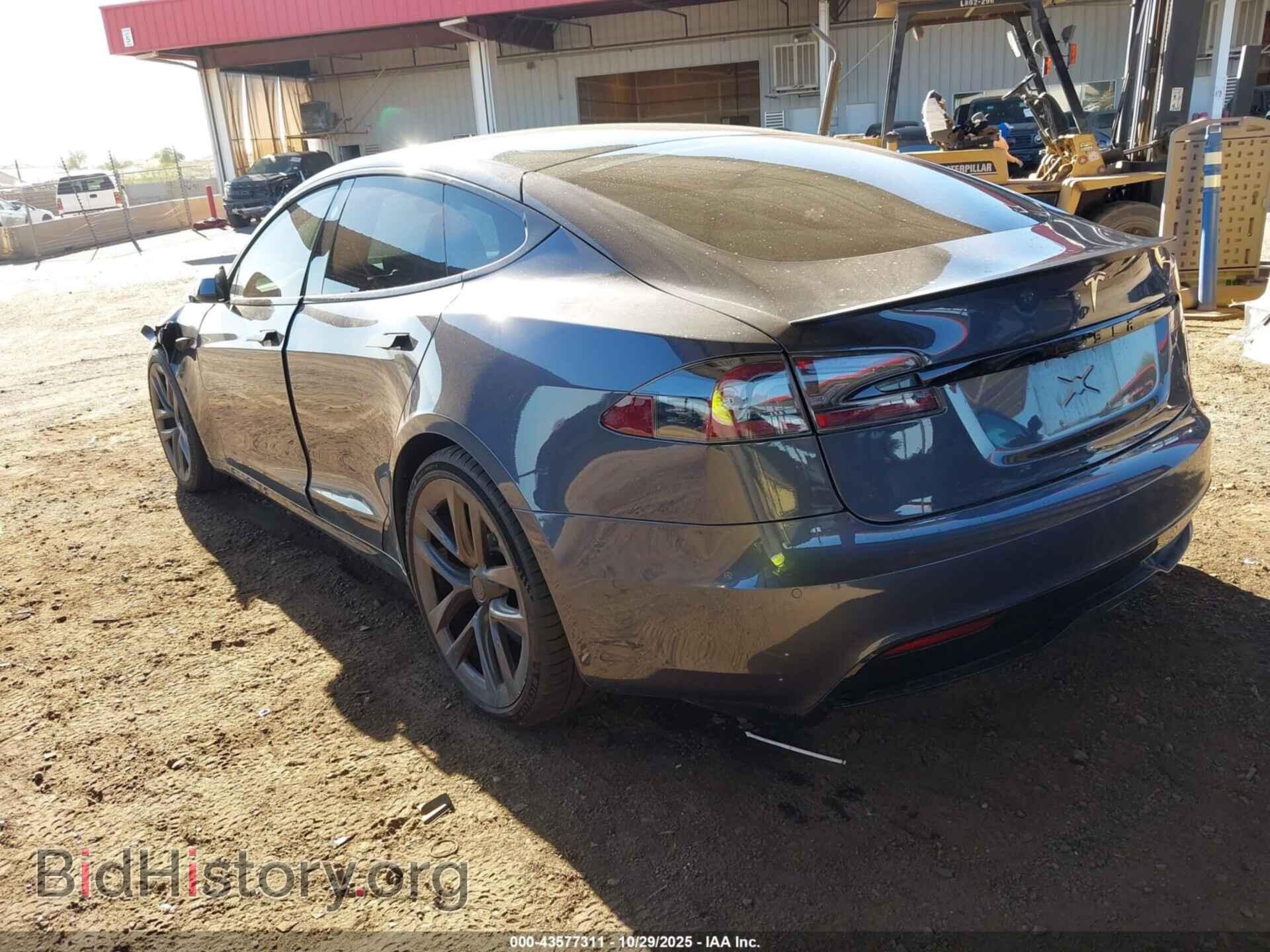 2021 TESLA MODEL S - VIN: 5YJSA1E64MF441775 - Фото 3