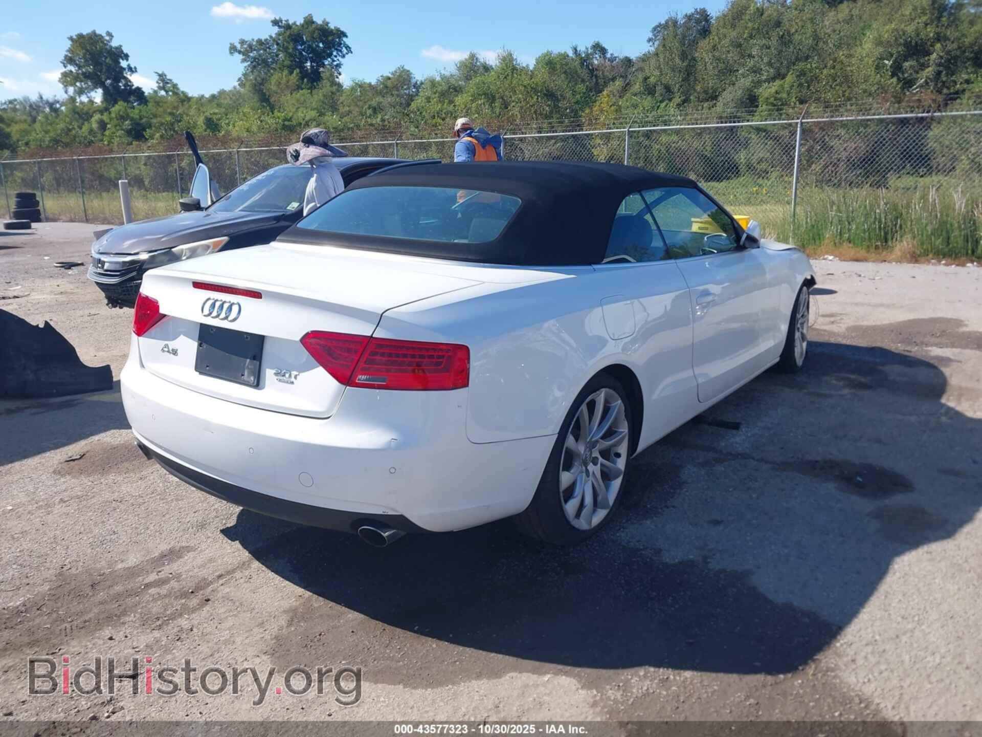 2014 AUDI A5 - VIN: WAULFAFH3EN005845 - Фото 4