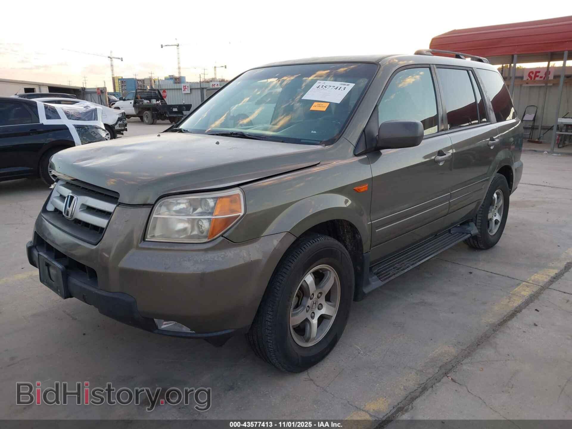2007 HONDA PILOT - VIN: 5FNYF28667B007701 - Фото 2