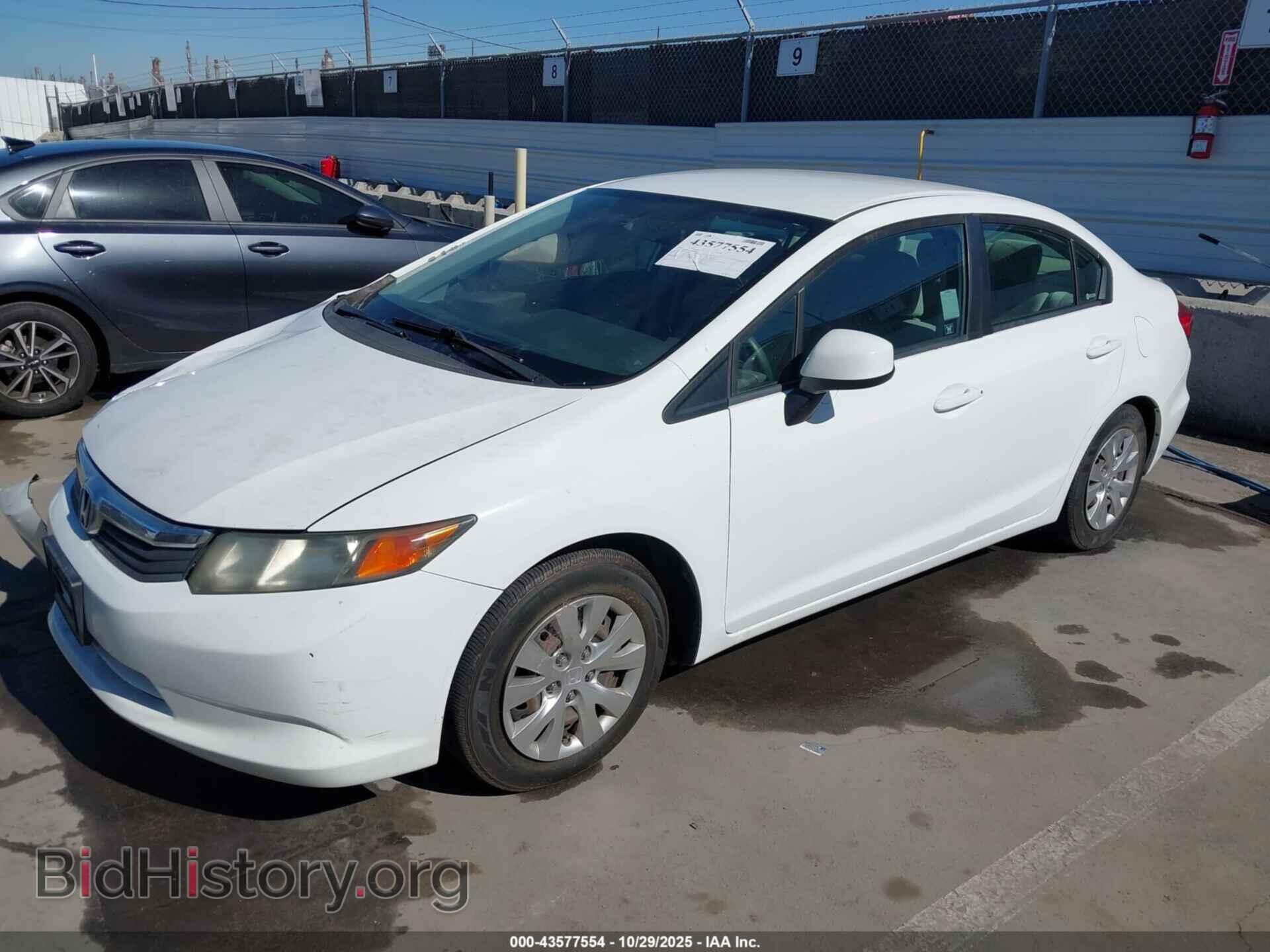 2012 HONDA CIVIC - VIN: 19XFB2F53CE392003 - Фото 2