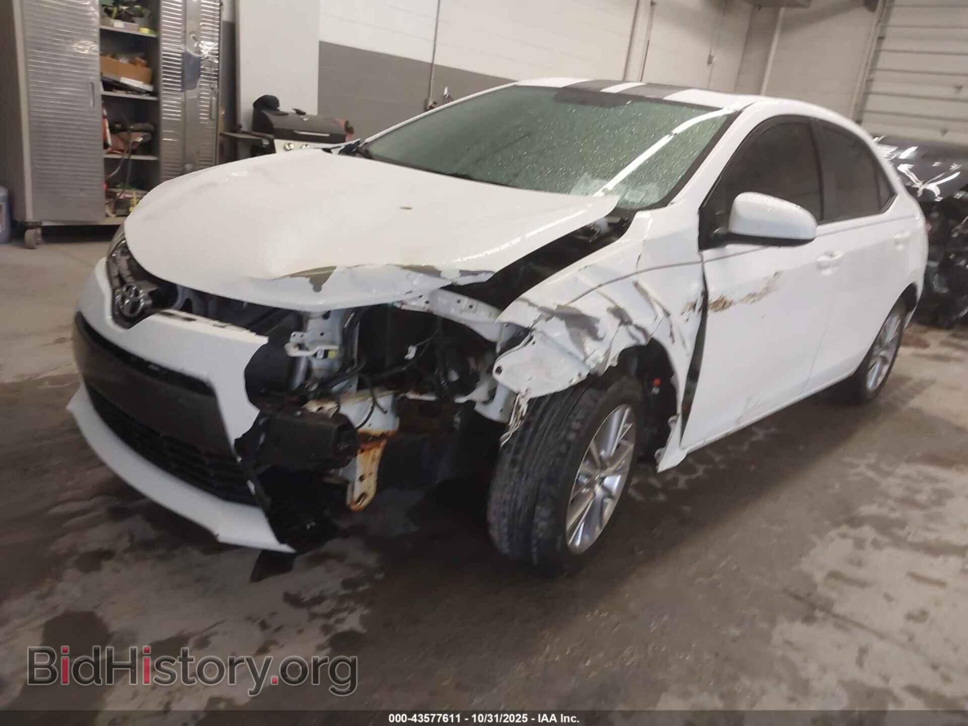 2014 TOYOTA COROLLA - VIN: 2T1BURHE1EC213599 - Фото 2