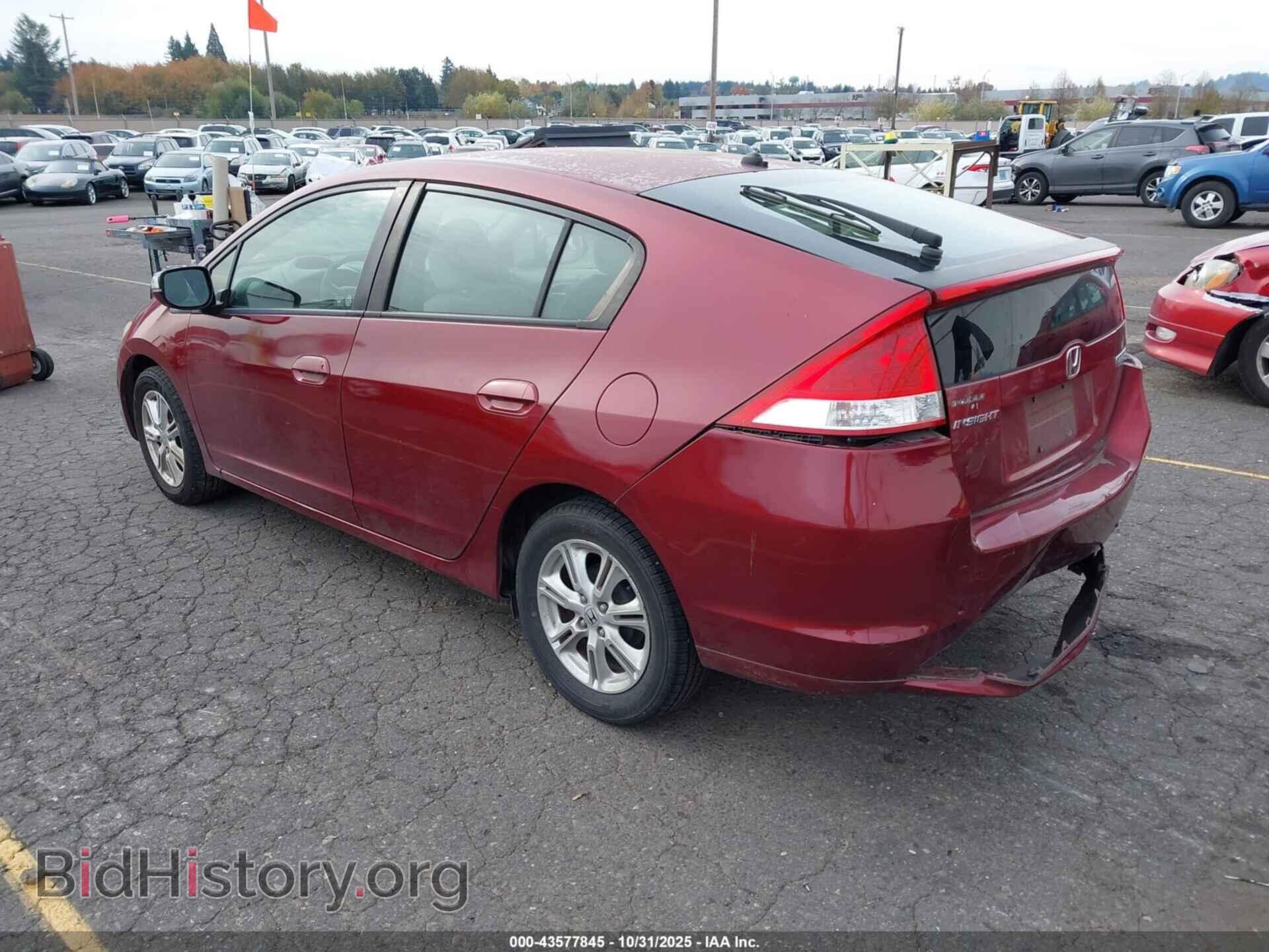 2010 HONDA INSIGHT - VIN: JHMZE2H76AS026368 - Фото 3