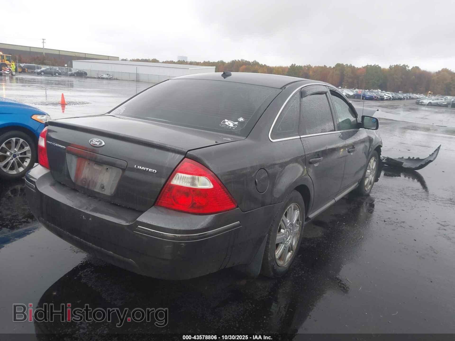 2007 FORD FIVE HUNDRED - VIN: 1FAHP25127G140439 - Фото 4