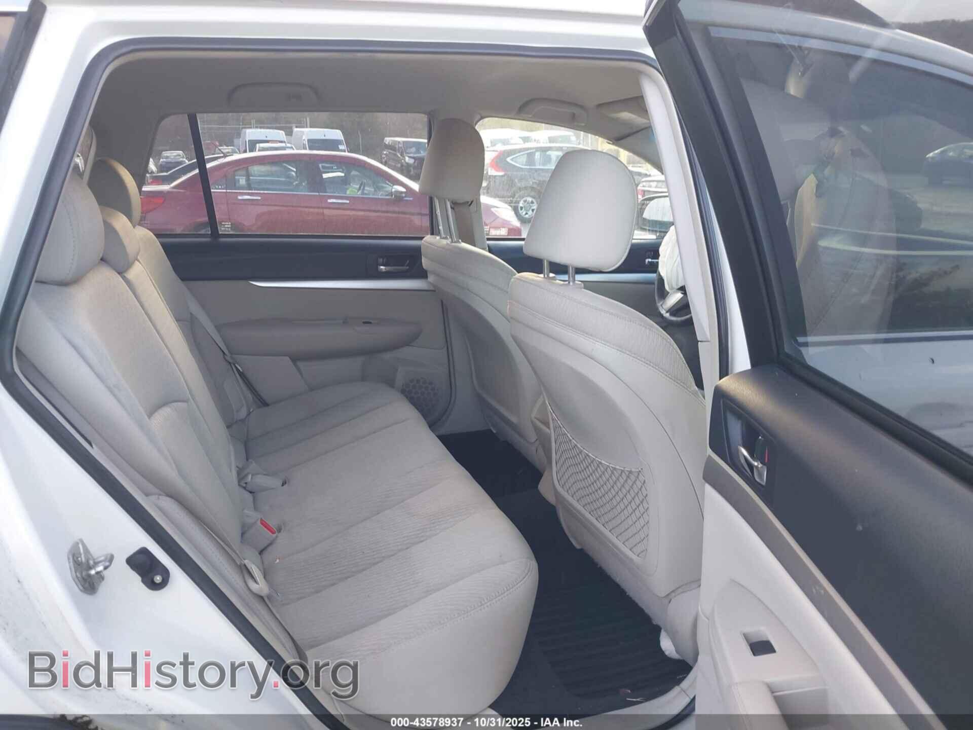 2011 SUBARU OUTBACK - VIN: 4S4BRBBC5B3320459 - Фото 8
