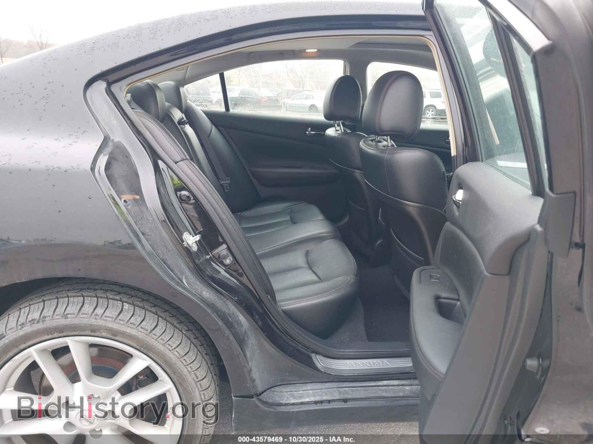2011 NISSAN MAXIMA - VIN: 1N4AA5AP5BC811925 - Фото 8