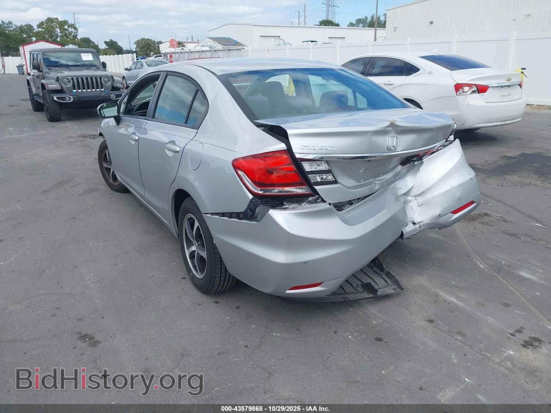 2015 HONDA CIVIC - VIN: 19XFB2F78FE052934 - Фото 3