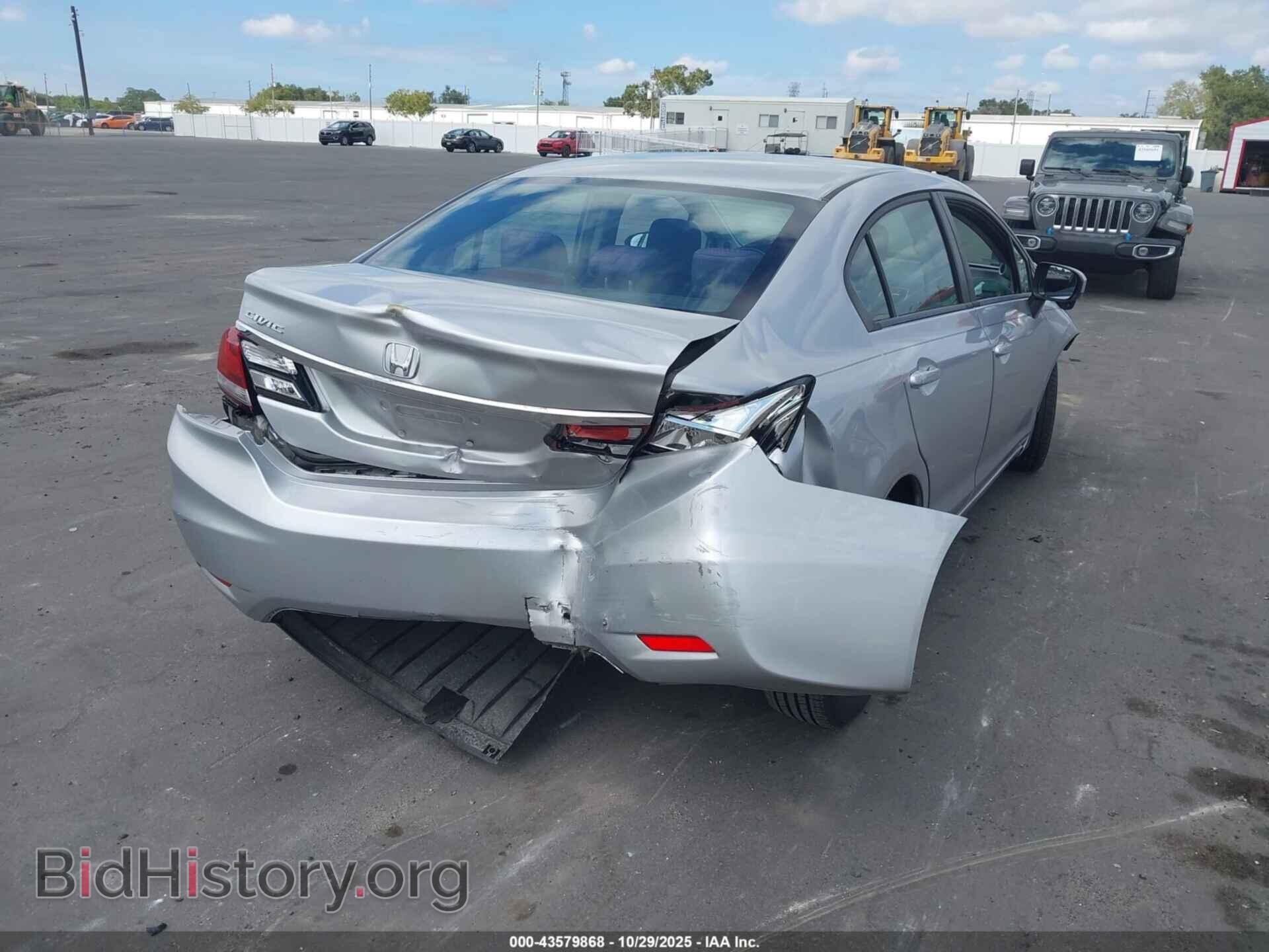 2015 HONDA CIVIC - VIN: 19XFB2F78FE052934 - Фото 4
