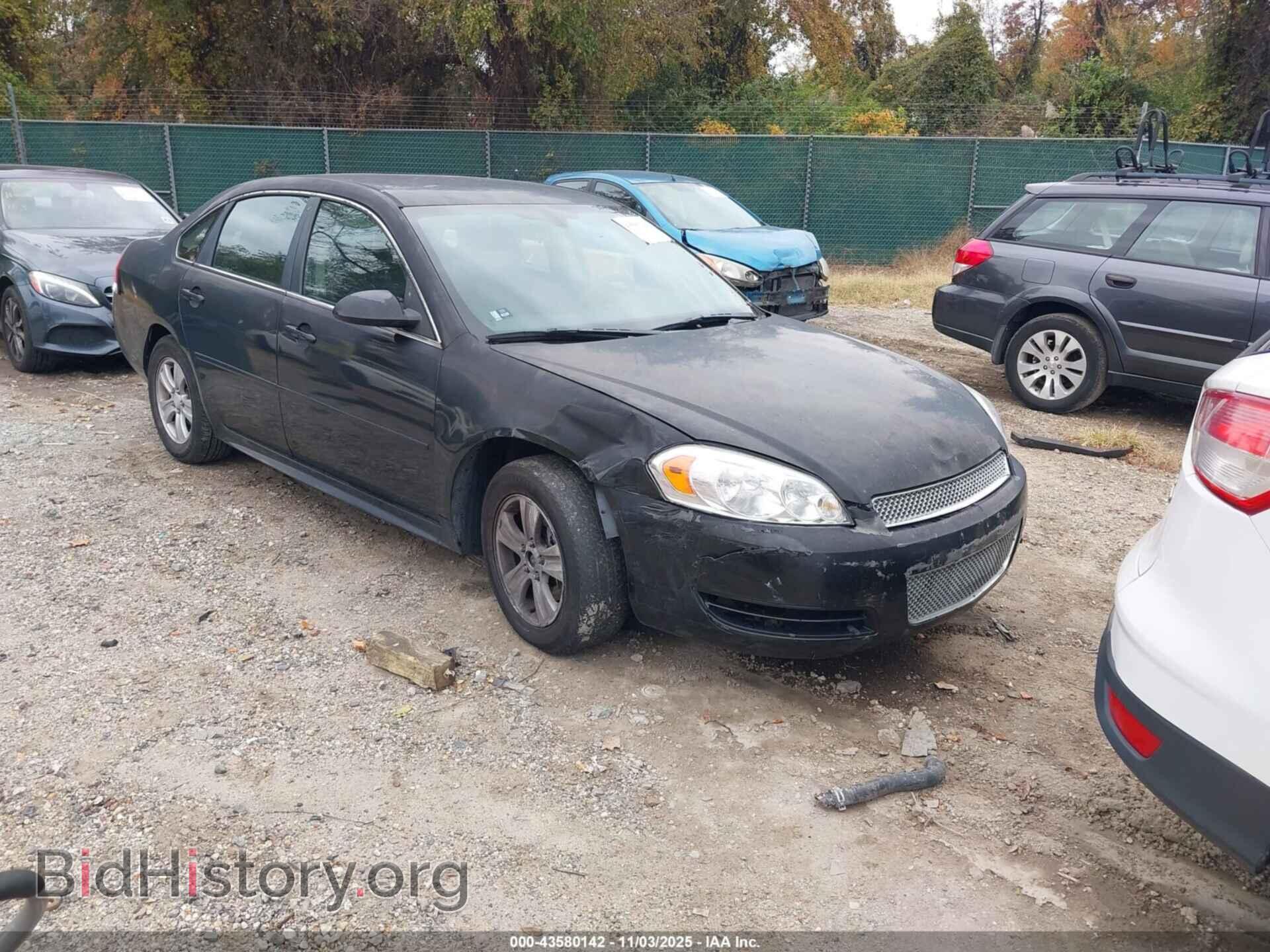 Photo 2G1WF5E37C1148236 - CHEVROLET IMPALA 2012