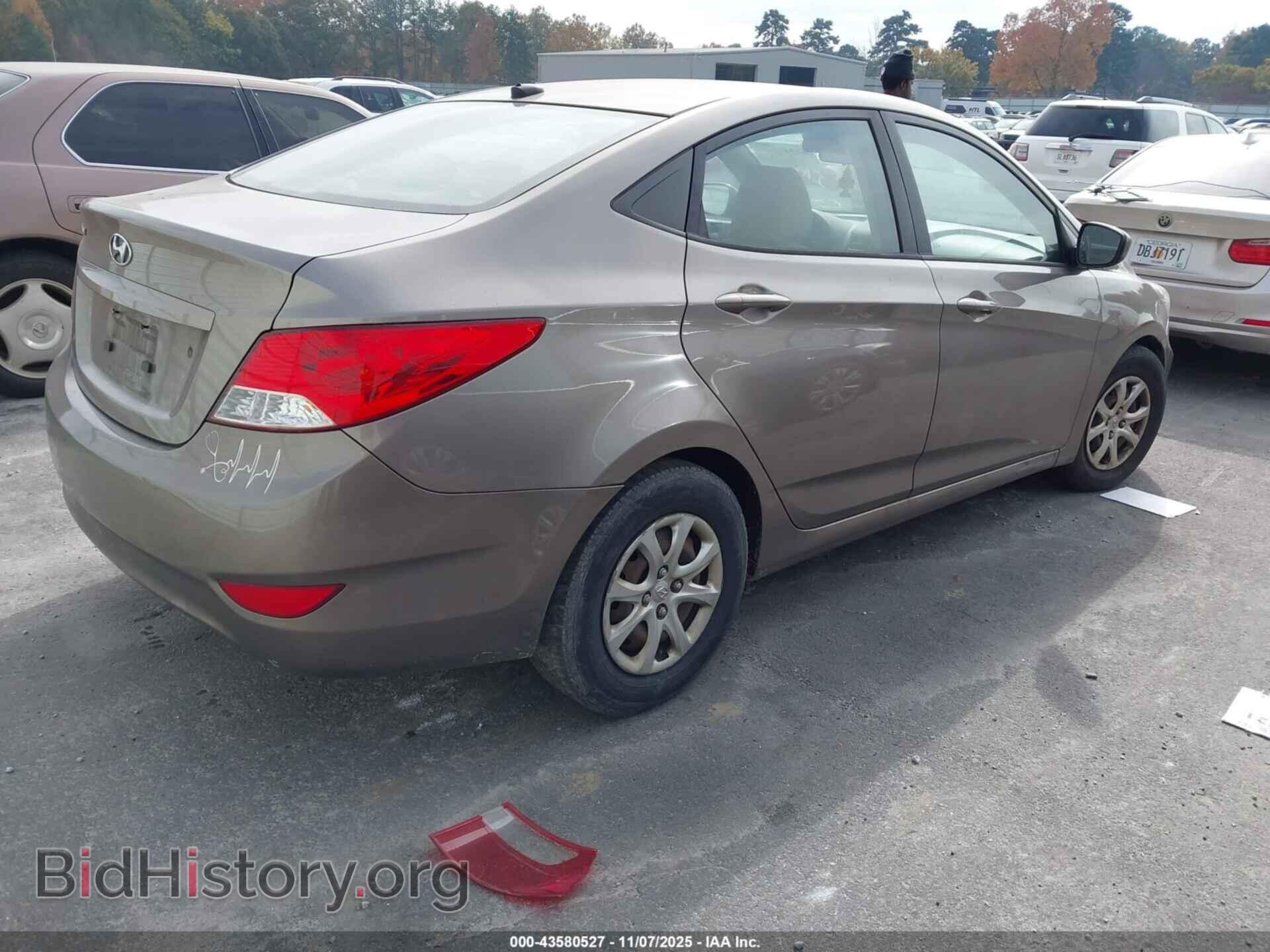 2014 HYUNDAI ACCENT - VIN: KMHCT4AEXEU720553 - Фото 4