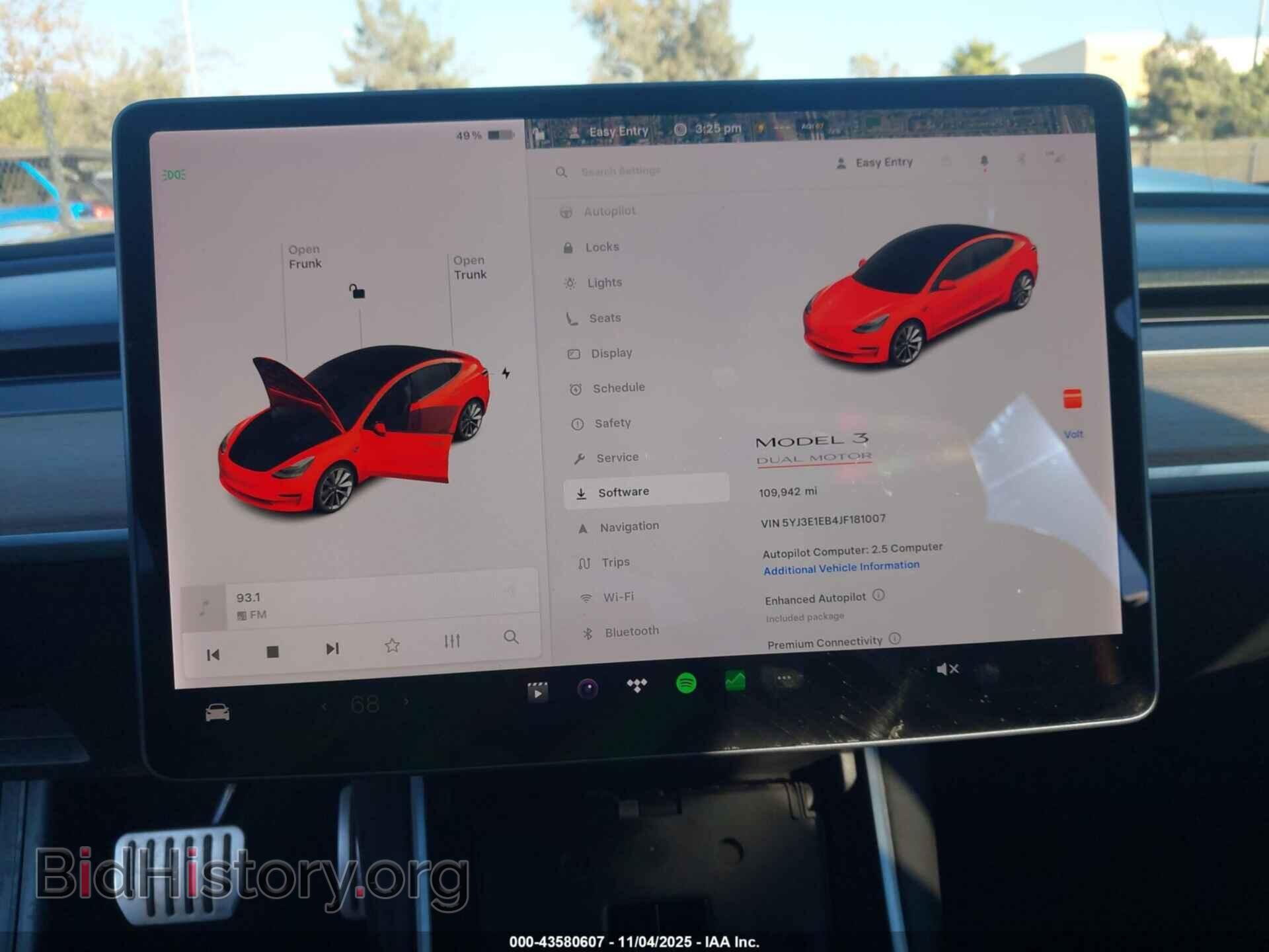2018 TESLA MODEL 3 - VIN: 5YJ3E1EB4JF181007 - Фото 7