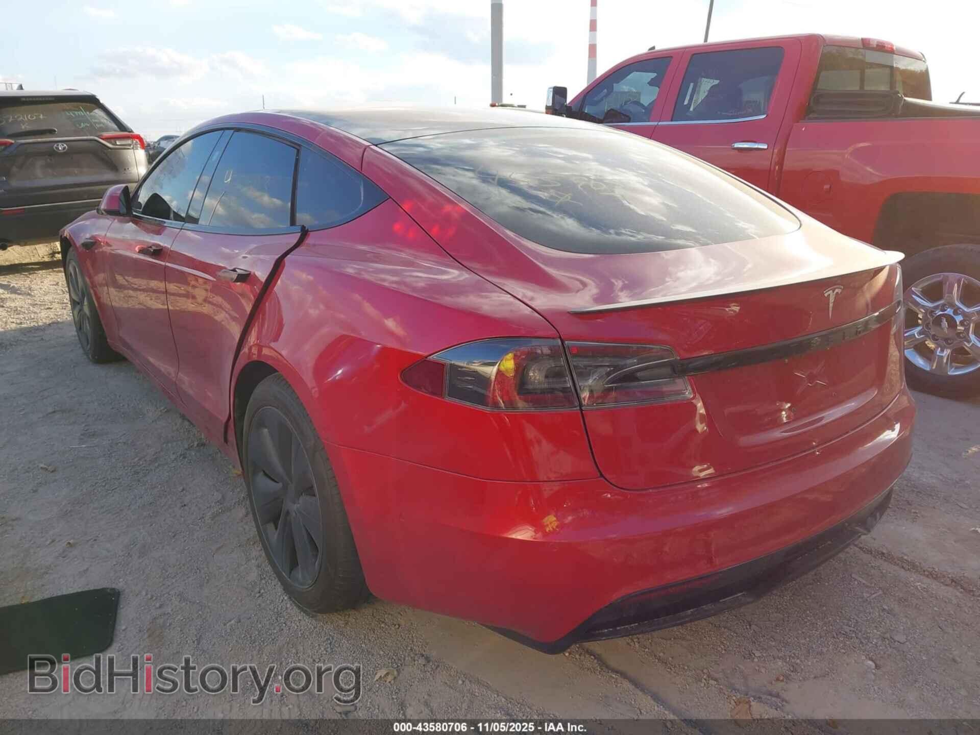 2021 TESLA MODEL S - VIN: 5YJSA1E53MF455903 - Фото 3