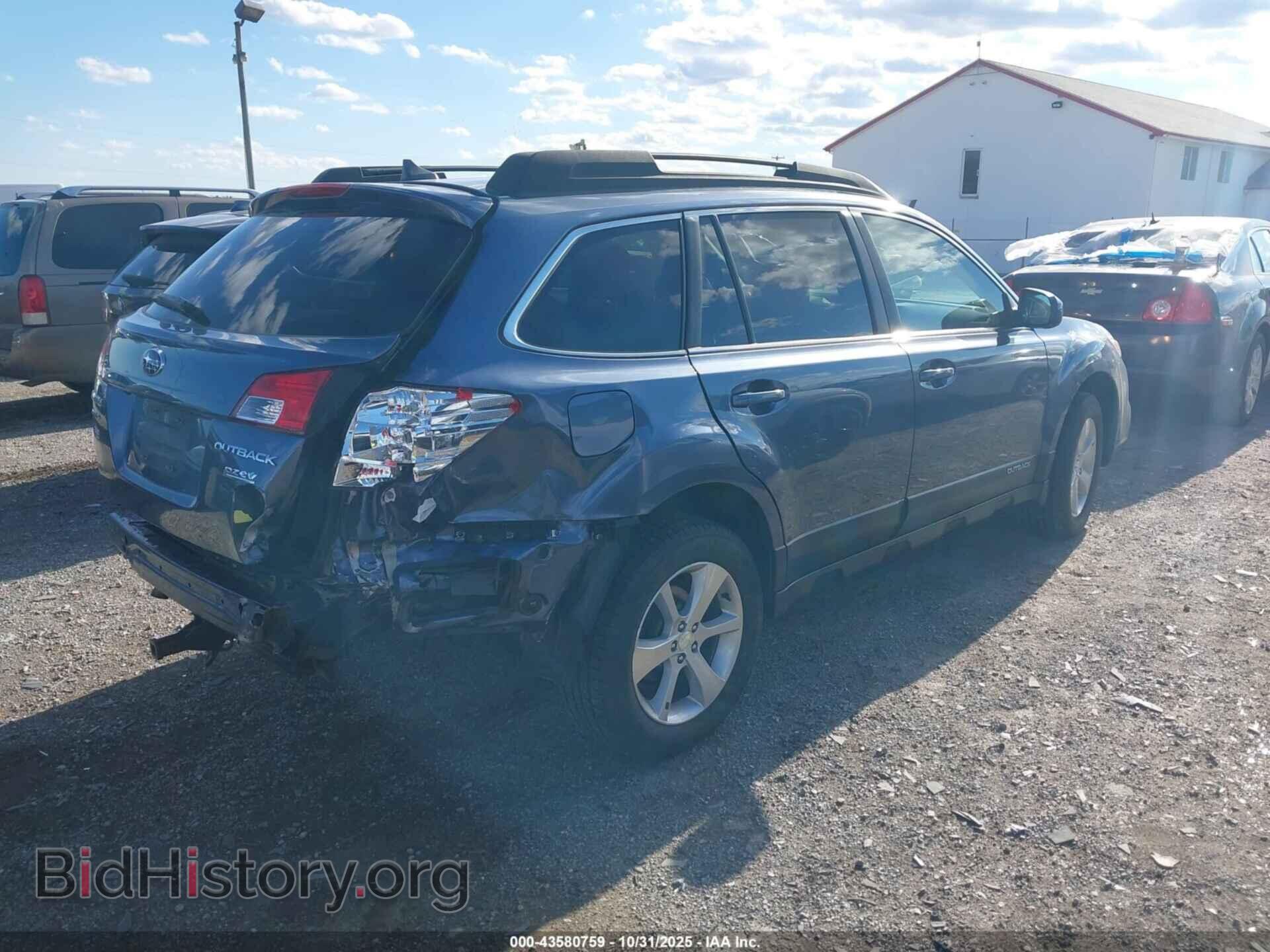 2014 SUBARU OUTBACK - VIN: 4S4BRBNC7E3284466 - Фото 4