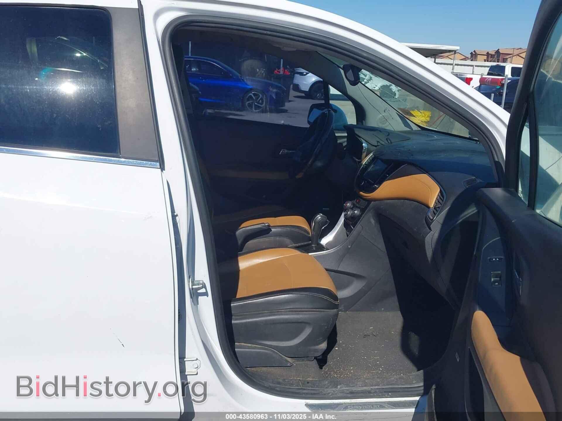 2017 CHEVROLET TRAX - VIN: 3GNCJMSB4HL280933 - Фото 5