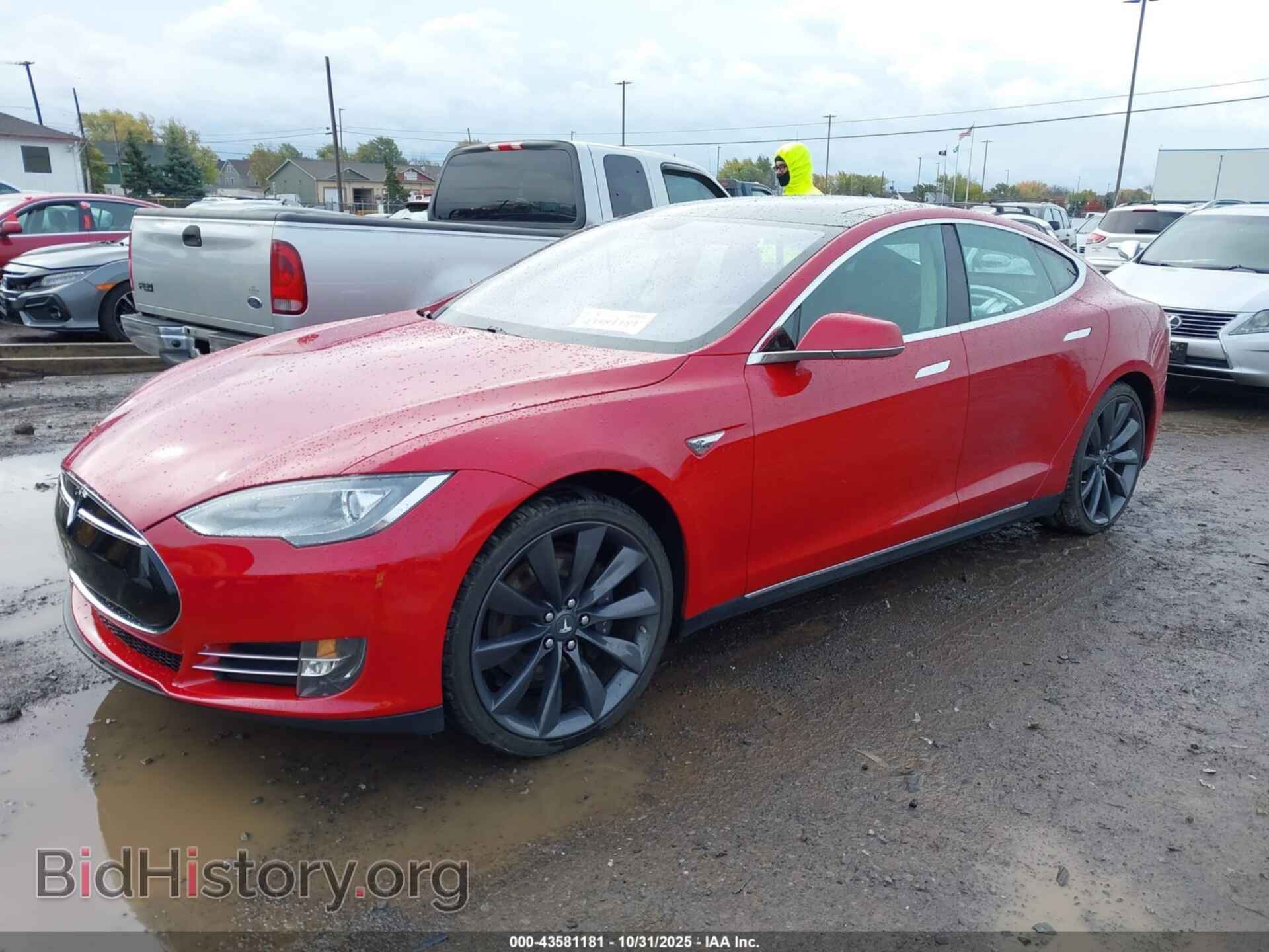 2013 TESLA MODEL S - VIN: 5YJSA1DP6DFP12765 - Photo 2