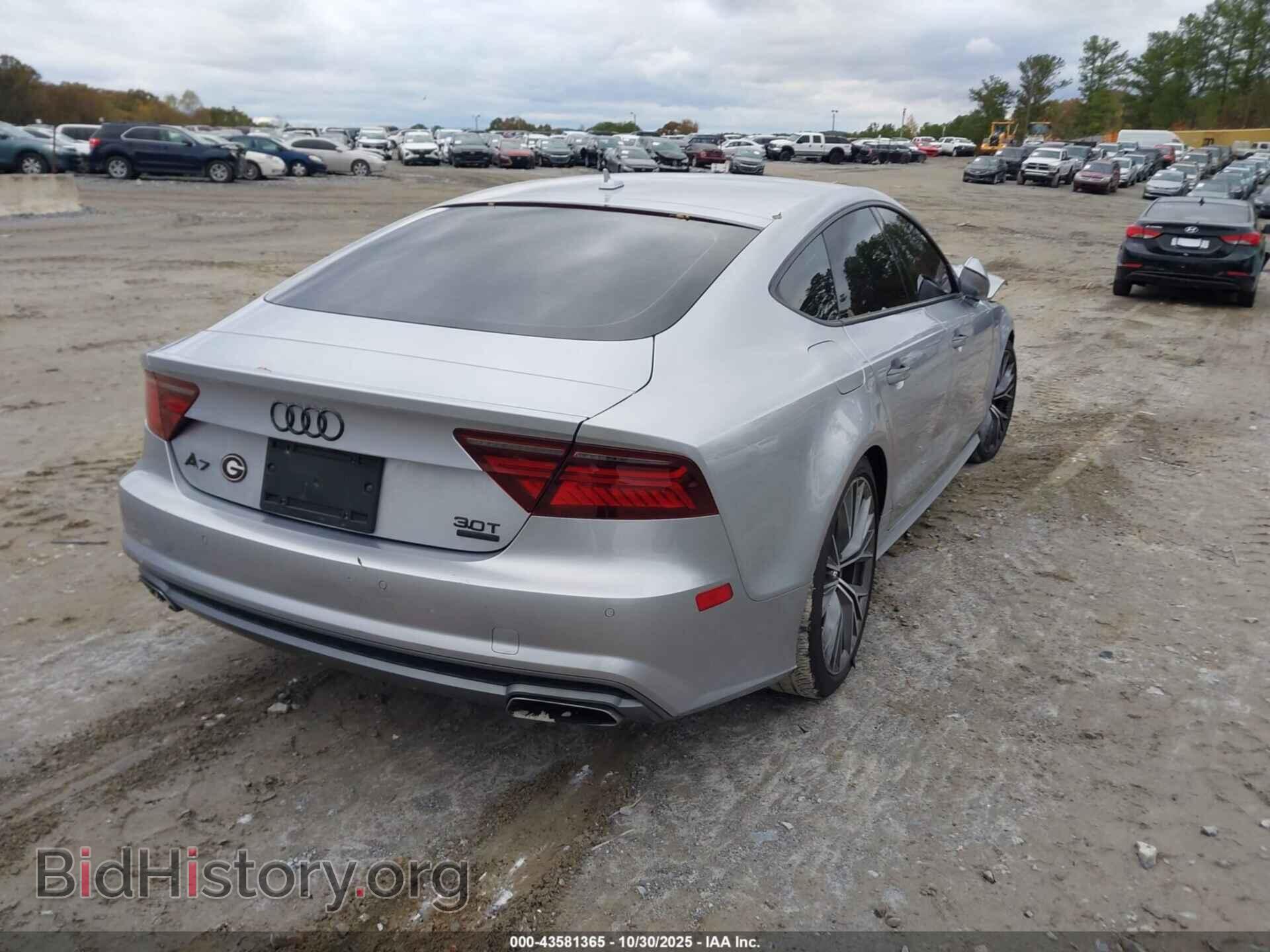 2016 AUDI A7 - VIN: WAU2GAFC6GN004589 - Фото 4