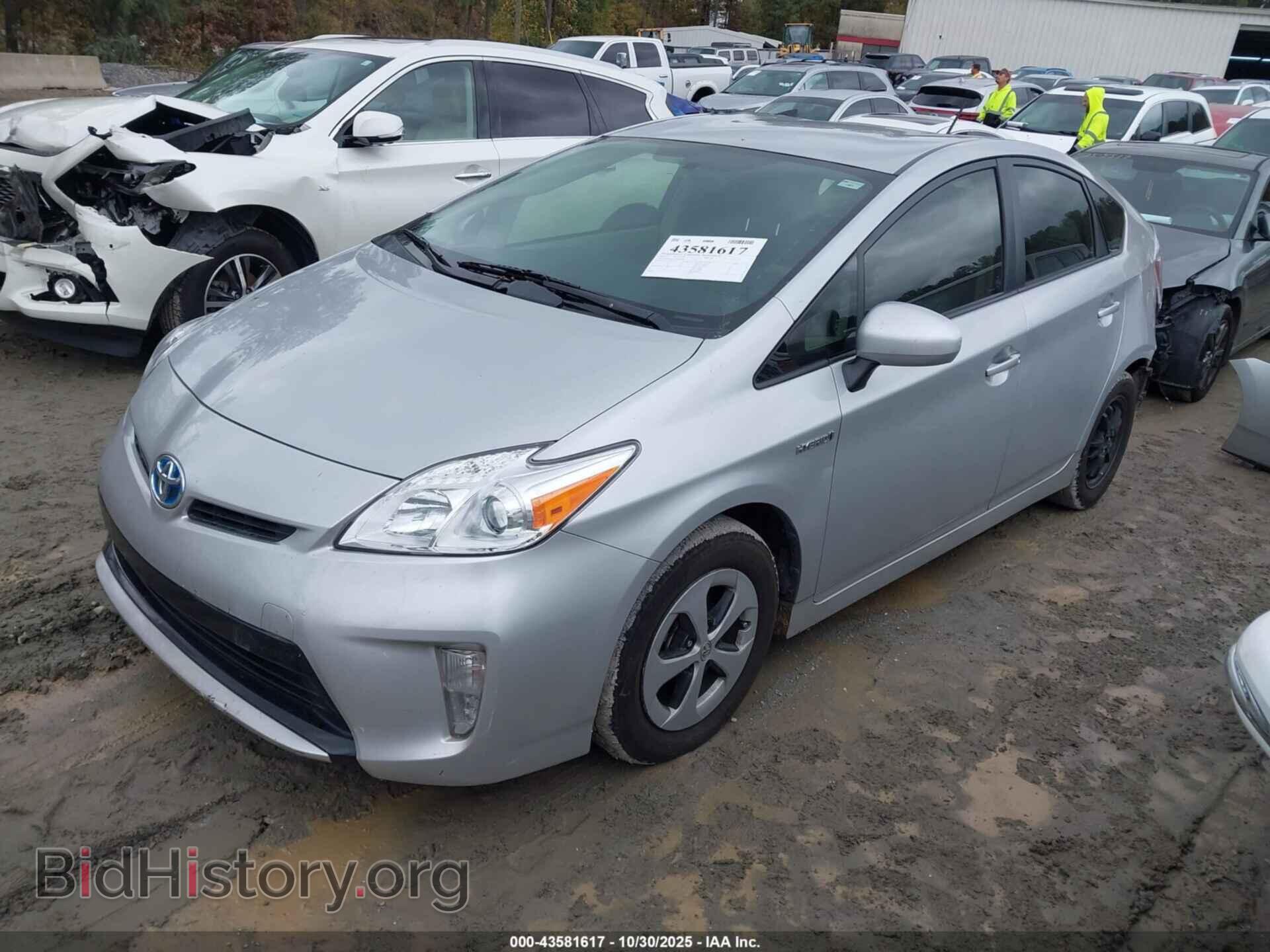 2015 TOYOTA PRIUS - VIN: JTDKN3DU2F0448368 - Фото 2