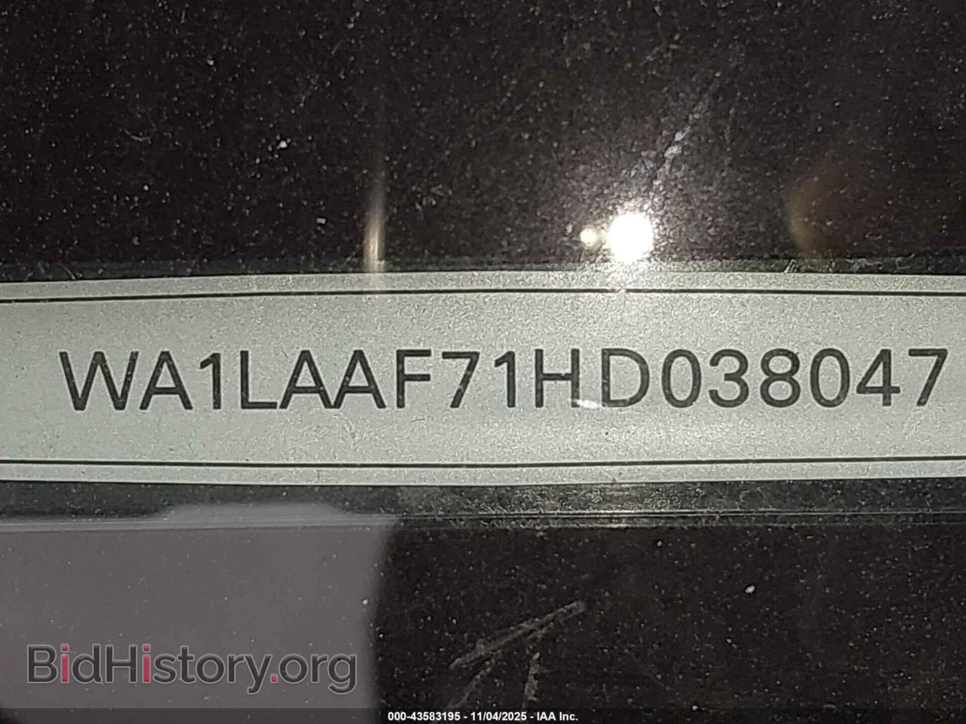 2017 AUDI Q7 - VIN: WA1LAAF71HD038047 - Фото 9