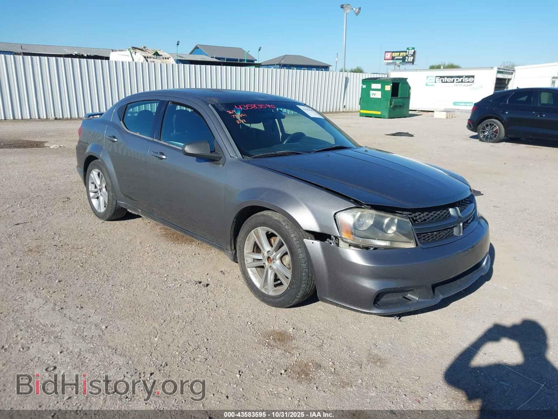 Photo 1C3CDZAGXDN770351 - DODGE AVENGER 2013