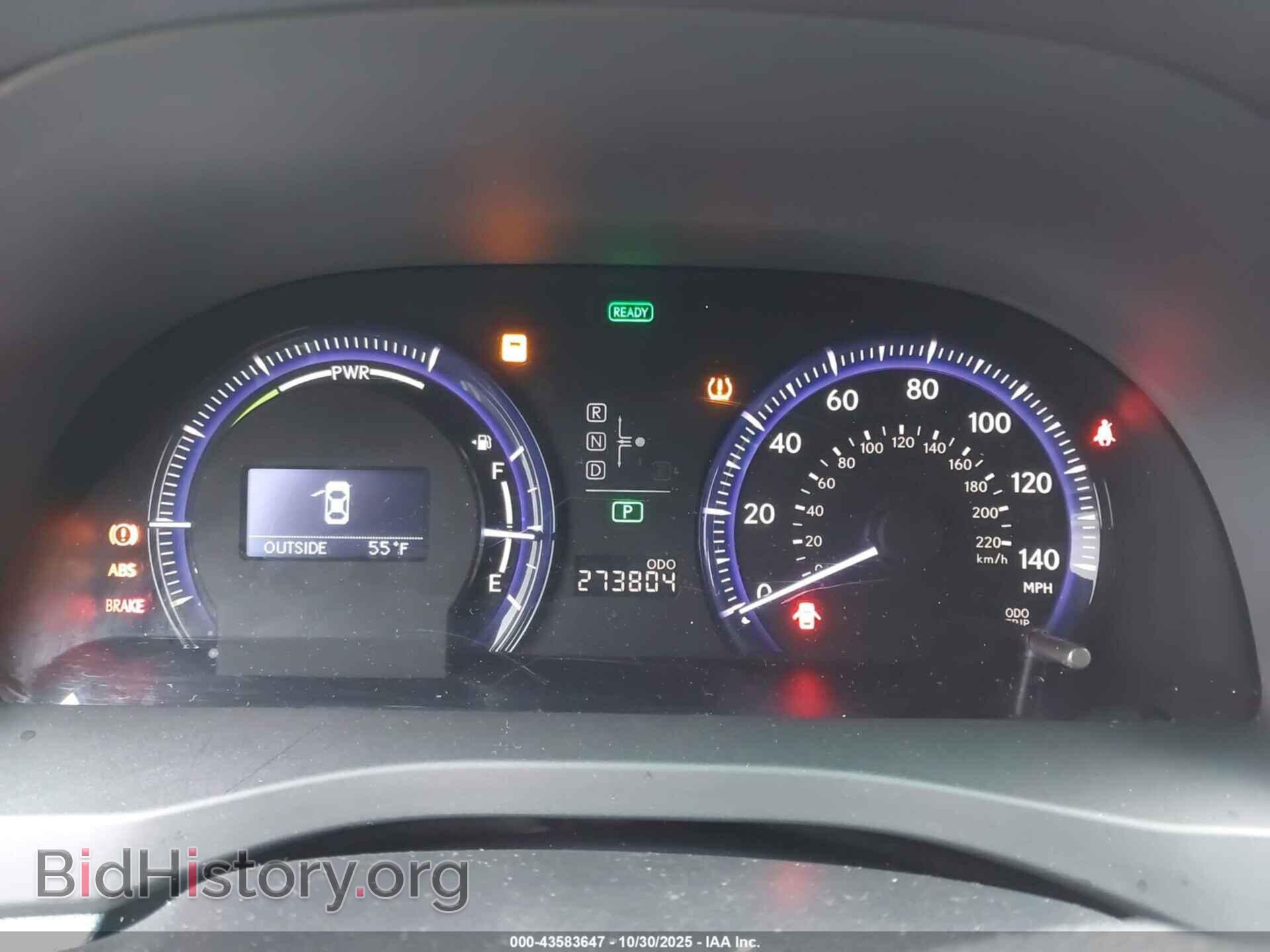 2010 LEXUS HS 250H - VIN: JTHBB1BA5A2010817 - Photo 7