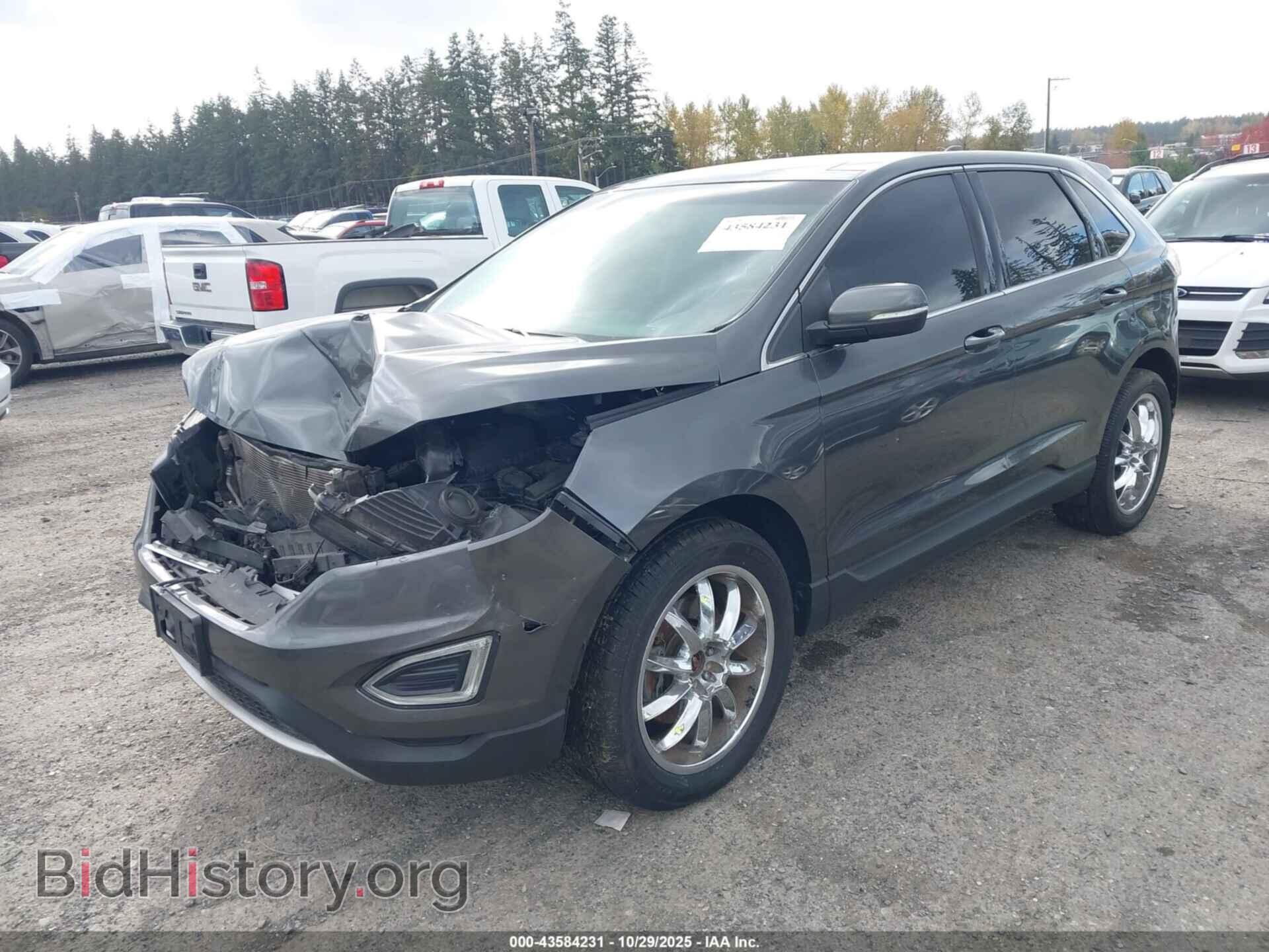 2015 FORD EDGE - VIN: 2FMTK4J90FBB30889 - Photo 2