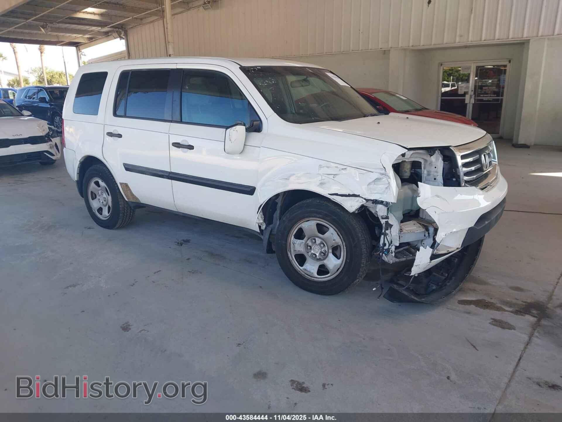 Photo 5FNYF4H23EB022193 - HONDA PILOT 2014