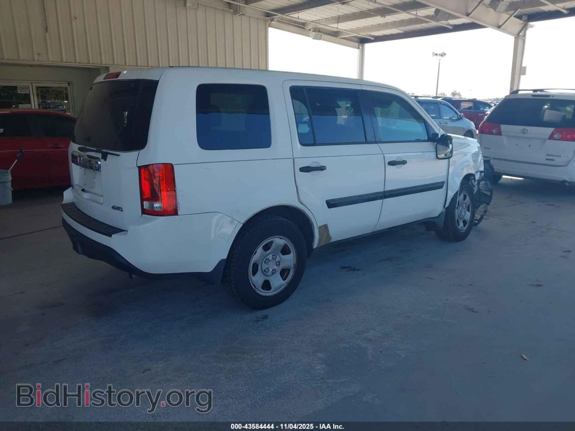 2014 HONDA PILOT - VIN: 5FNYF4H23EB022193 - Фото 4