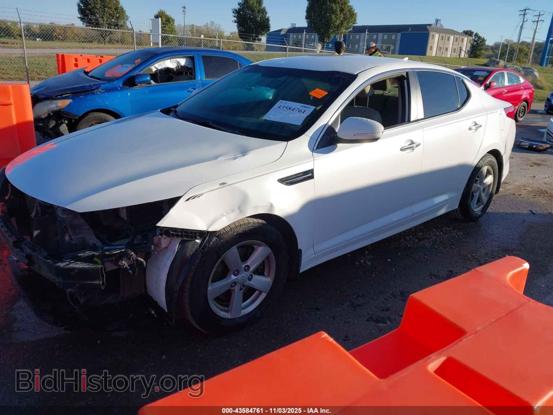 2014 KIA OPTIMA - VIN: KNAGM4A7XE5459324 - Фото 2