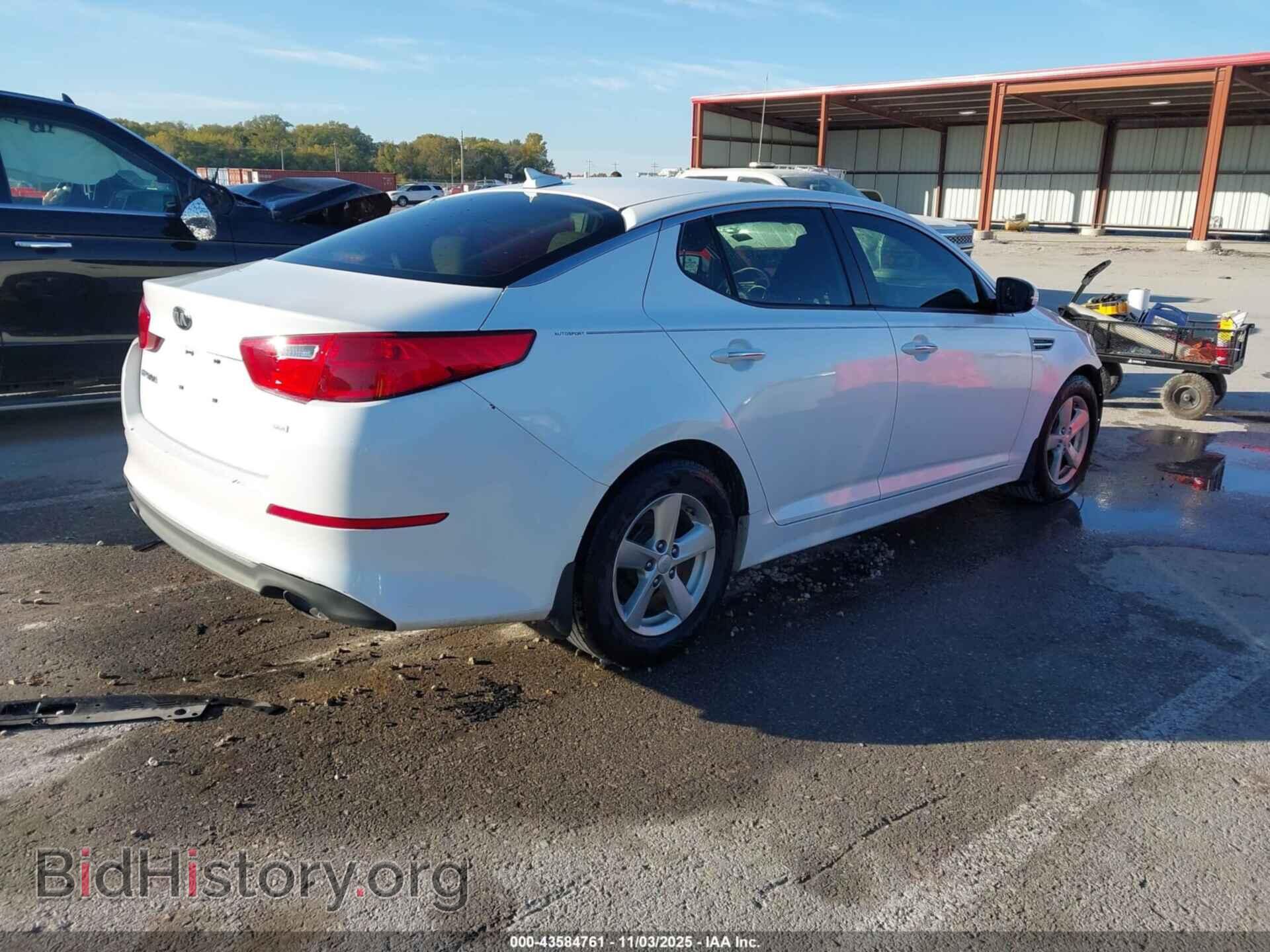 2014 KIA OPTIMA - VIN: KNAGM4A7XE5459324 - Фото 4