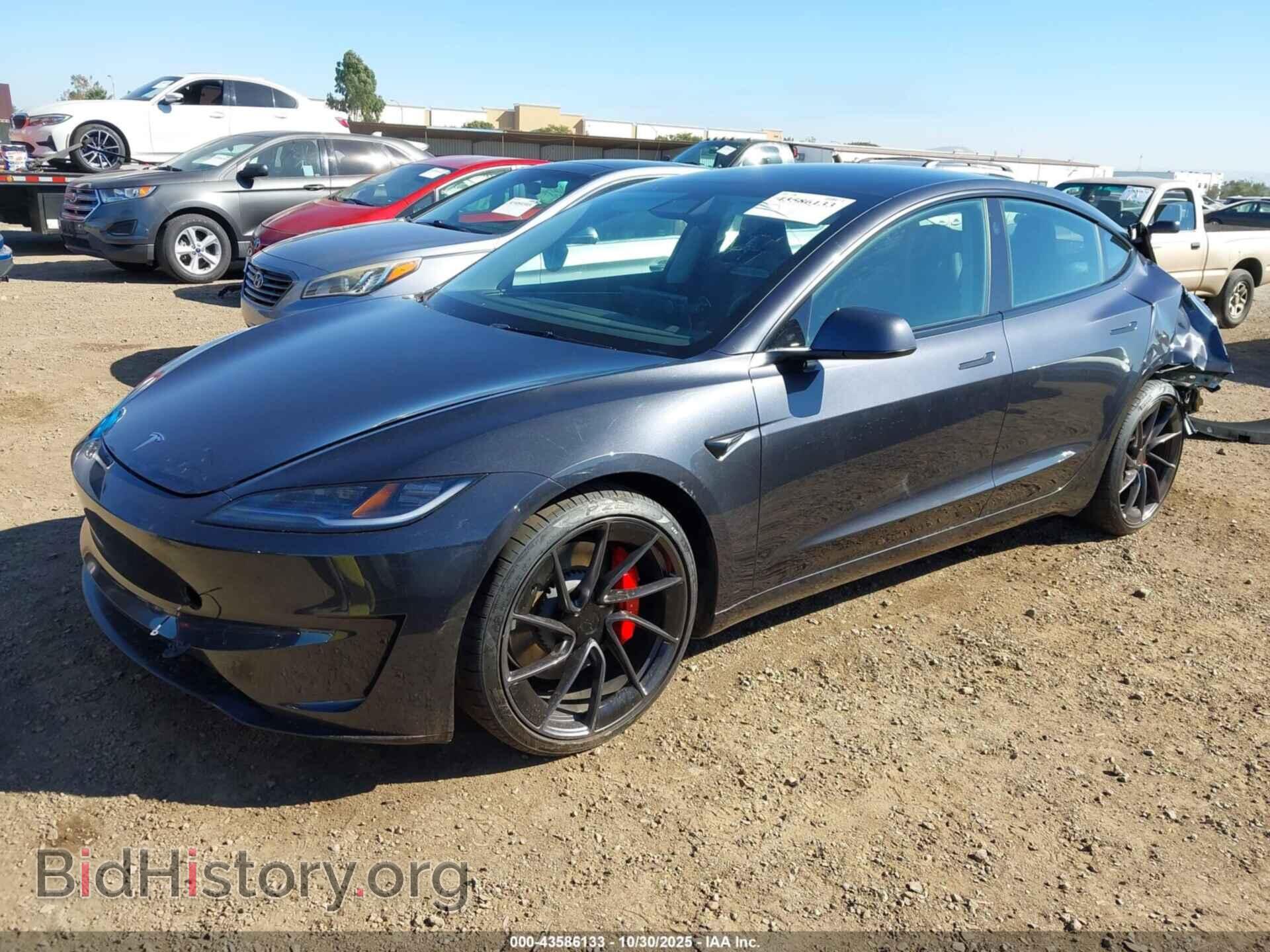 2024 TESLA MODEL 3 - VIN: 5YJ3E1ET1RF863380 - Фото 2