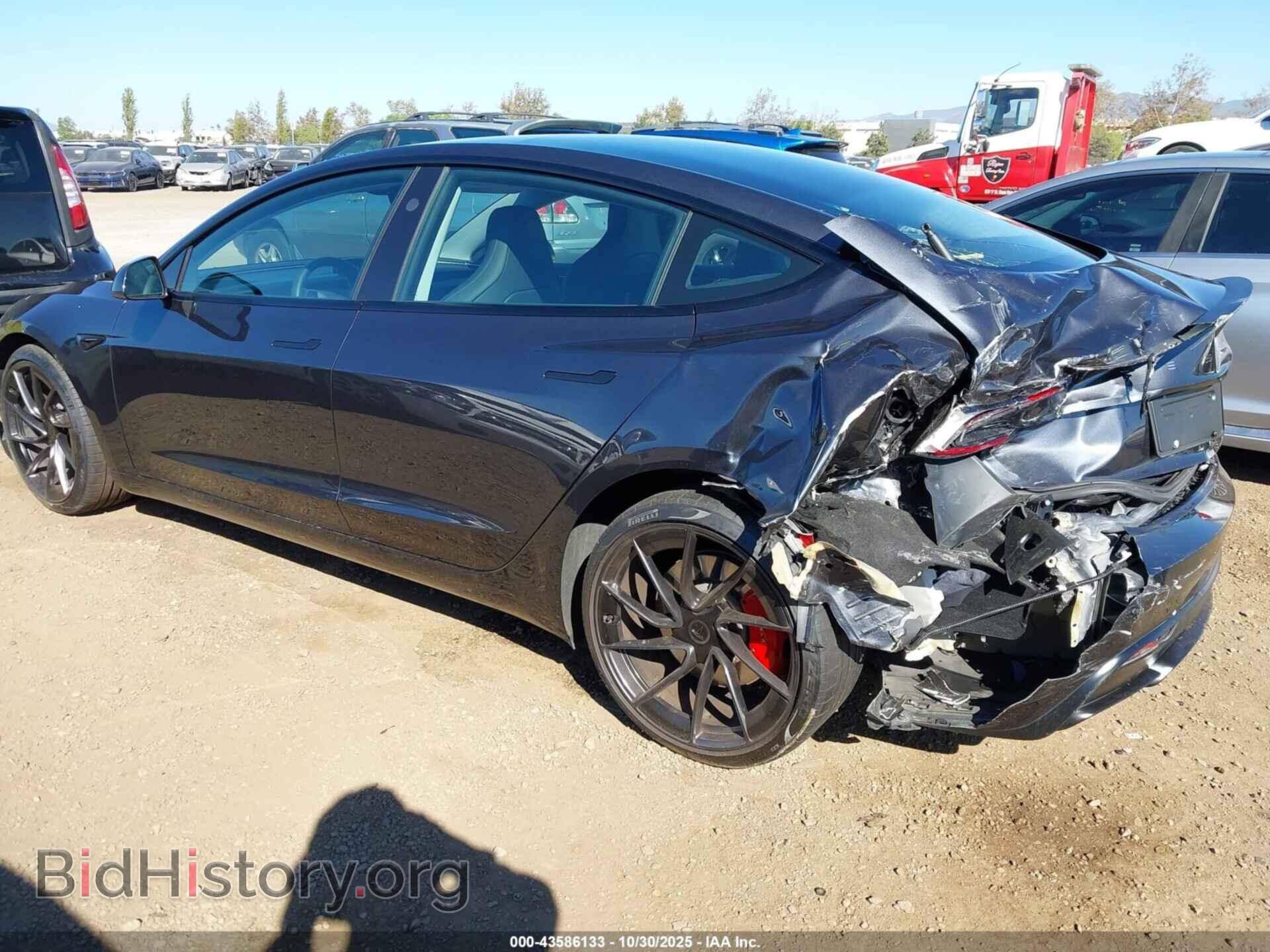 2024 TESLA MODEL 3 - VIN: 5YJ3E1ET1RF863380 - Фото 3