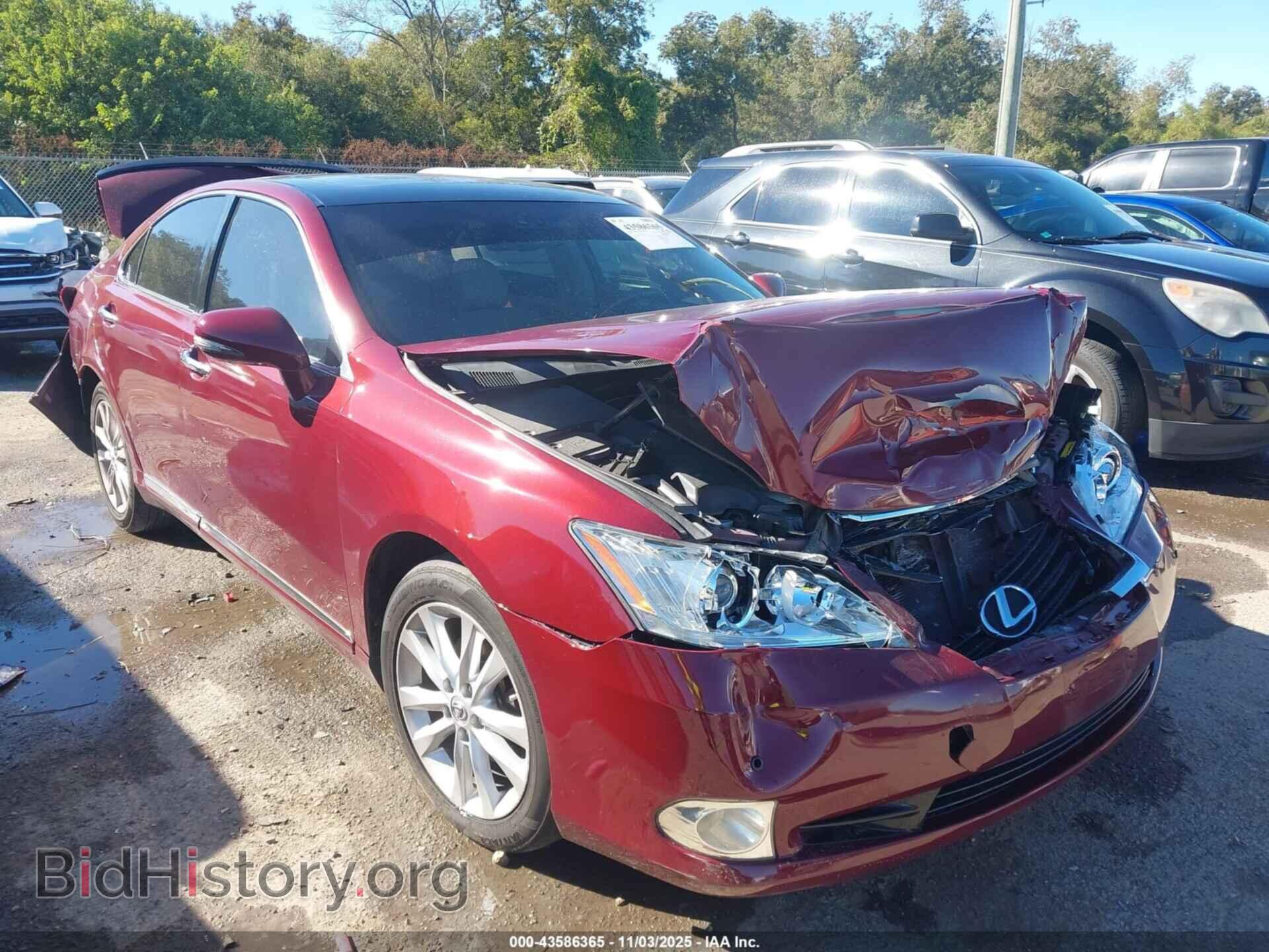 Photo JTHBK1EG8A2385620 - LEXUS ES 350 2010