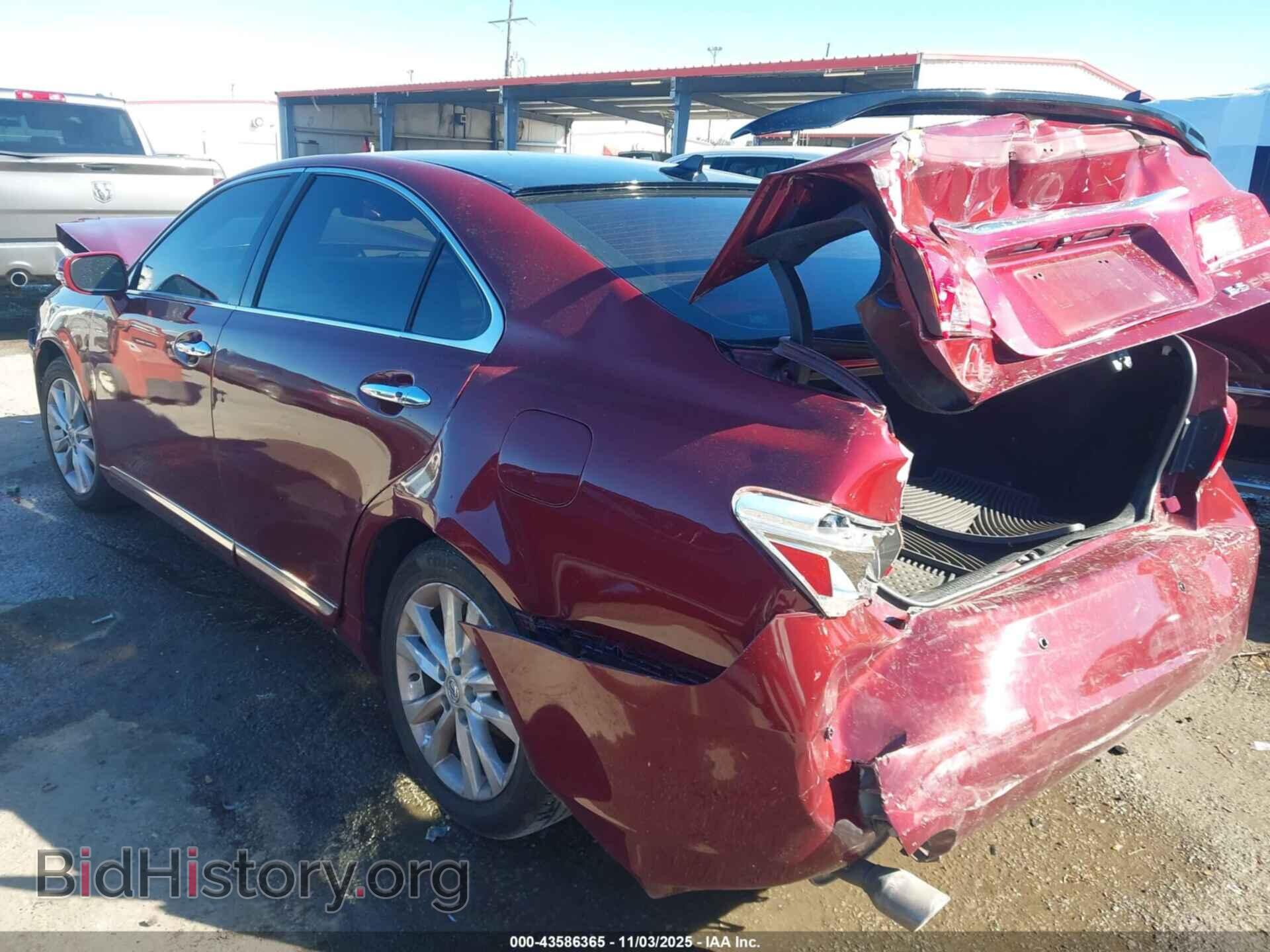 2010 LEXUS ES 350 - VIN: JTHBK1EG8A2385620 - Photo 3