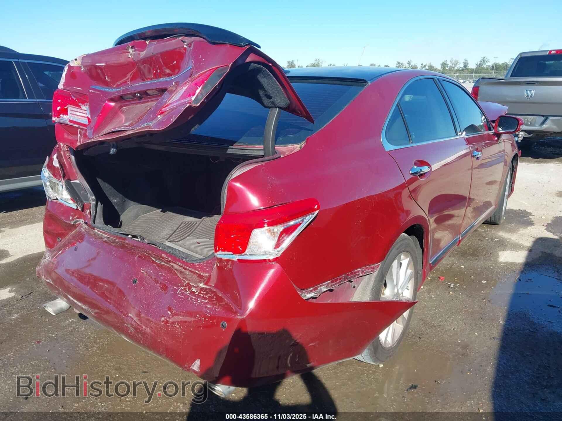 2010 LEXUS ES 350 - VIN: JTHBK1EG8A2385620 - Photo 4