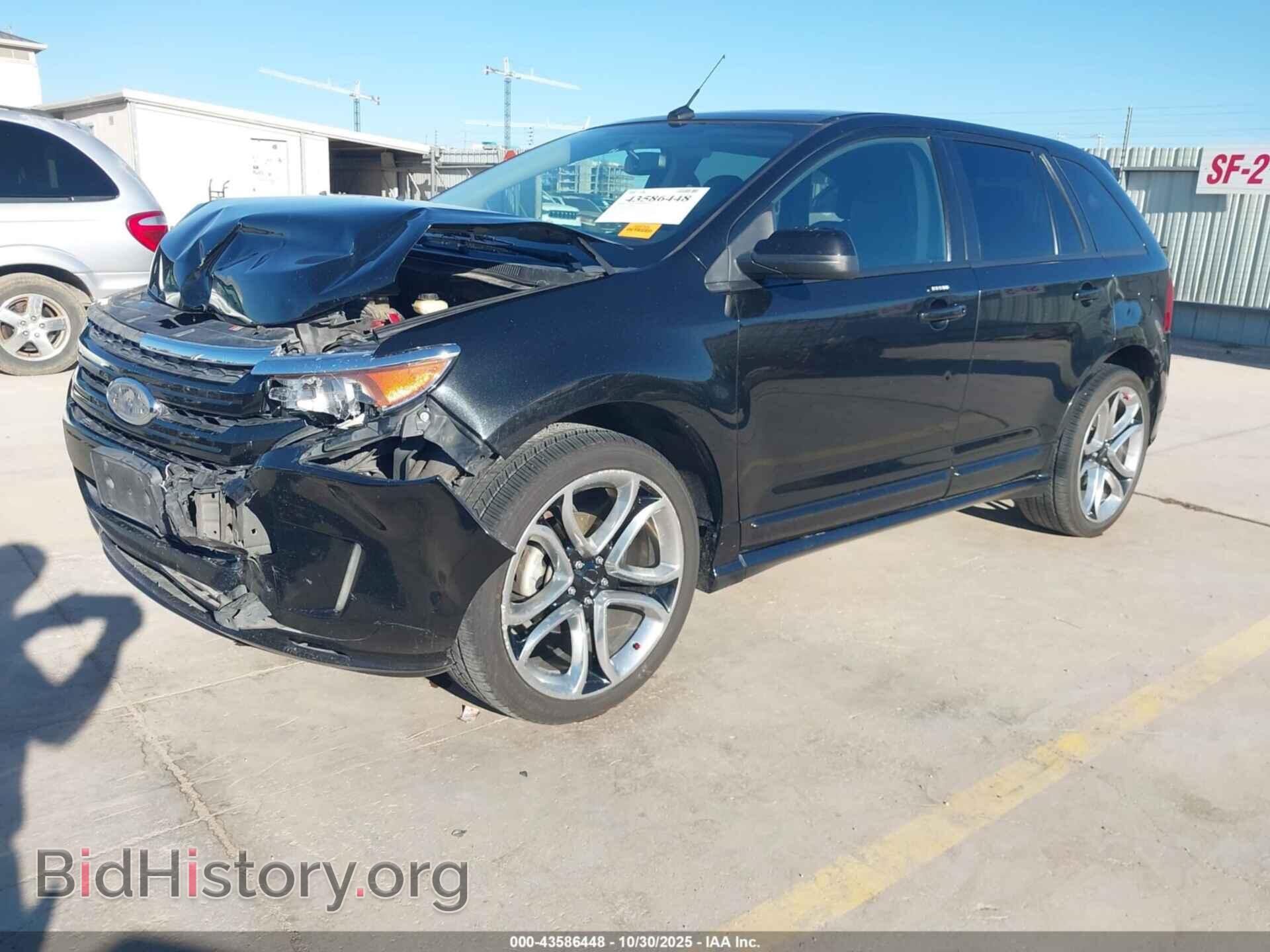 2014 FORD EDGE - VIN: 2FMDK3AK0EBA62030 - Фото 2