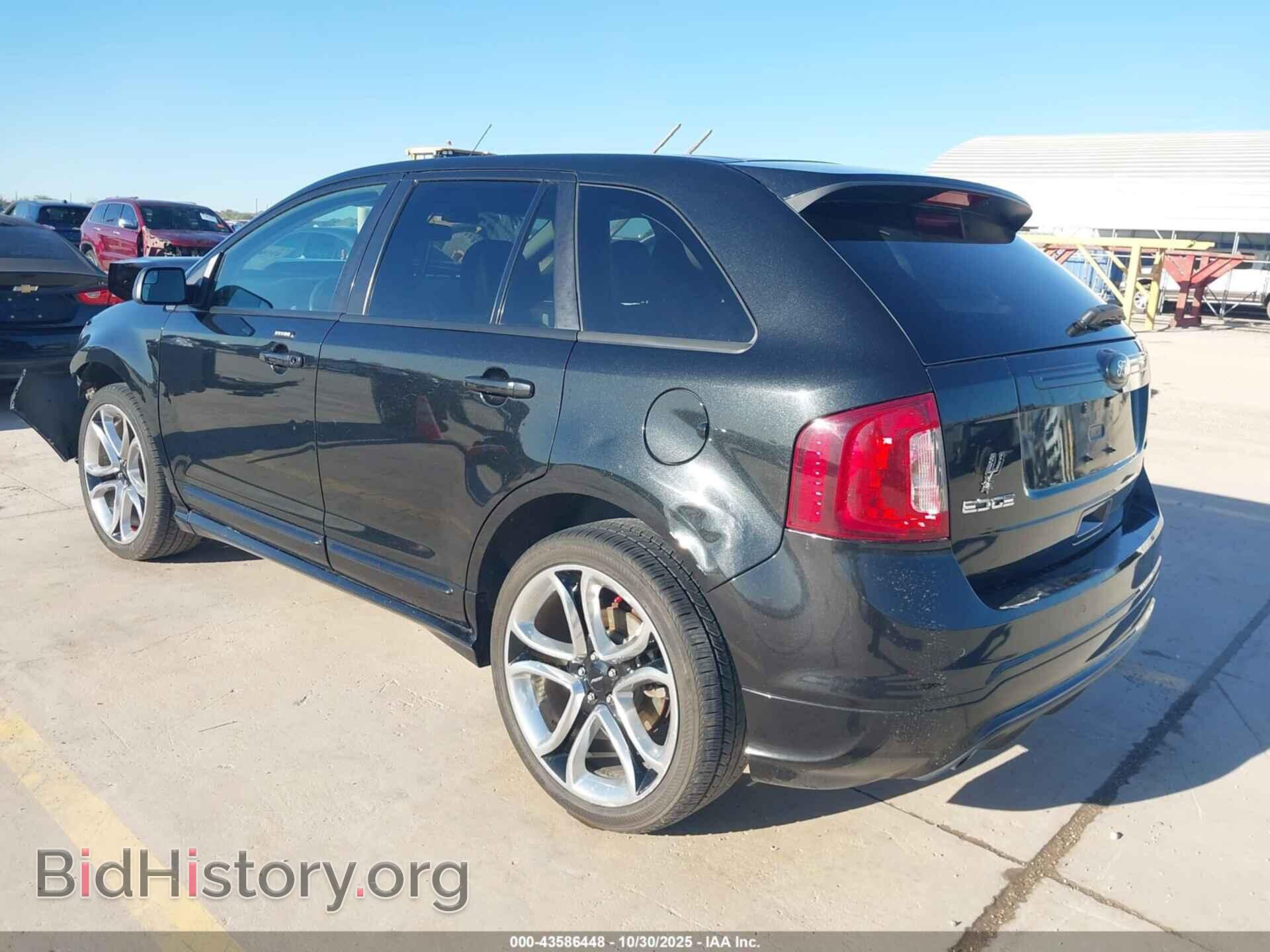 2014 FORD EDGE - VIN: 2FMDK3AK0EBA62030 - Фото 3