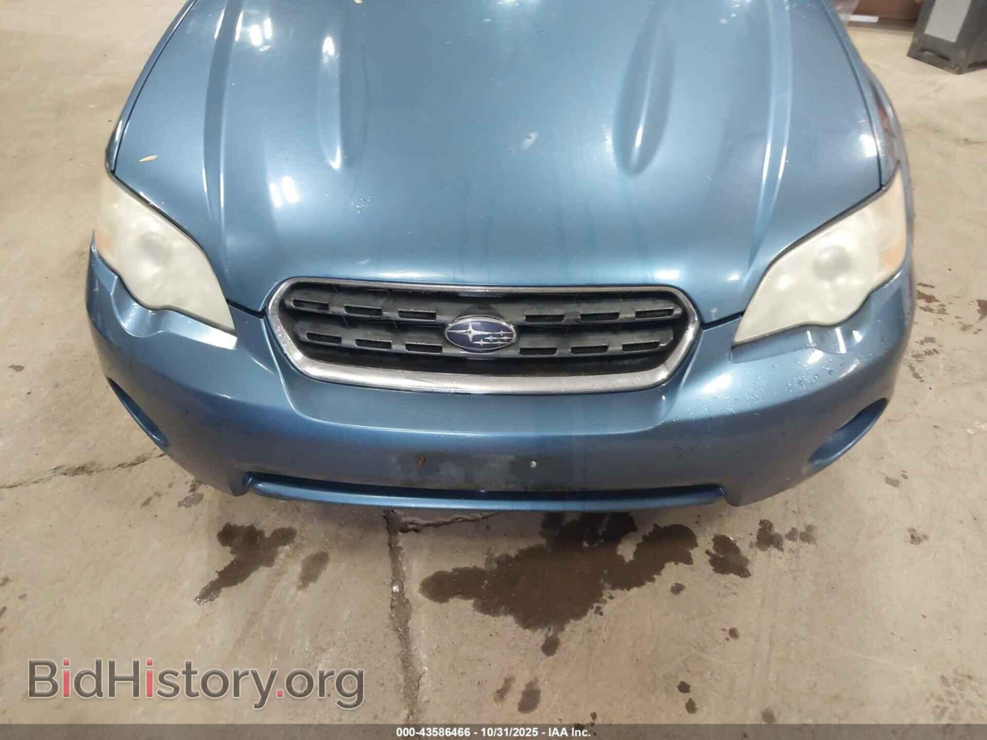2007 SUBARU OUTBACK - VIN: 4S4BP61C277340702 - Фото 6
