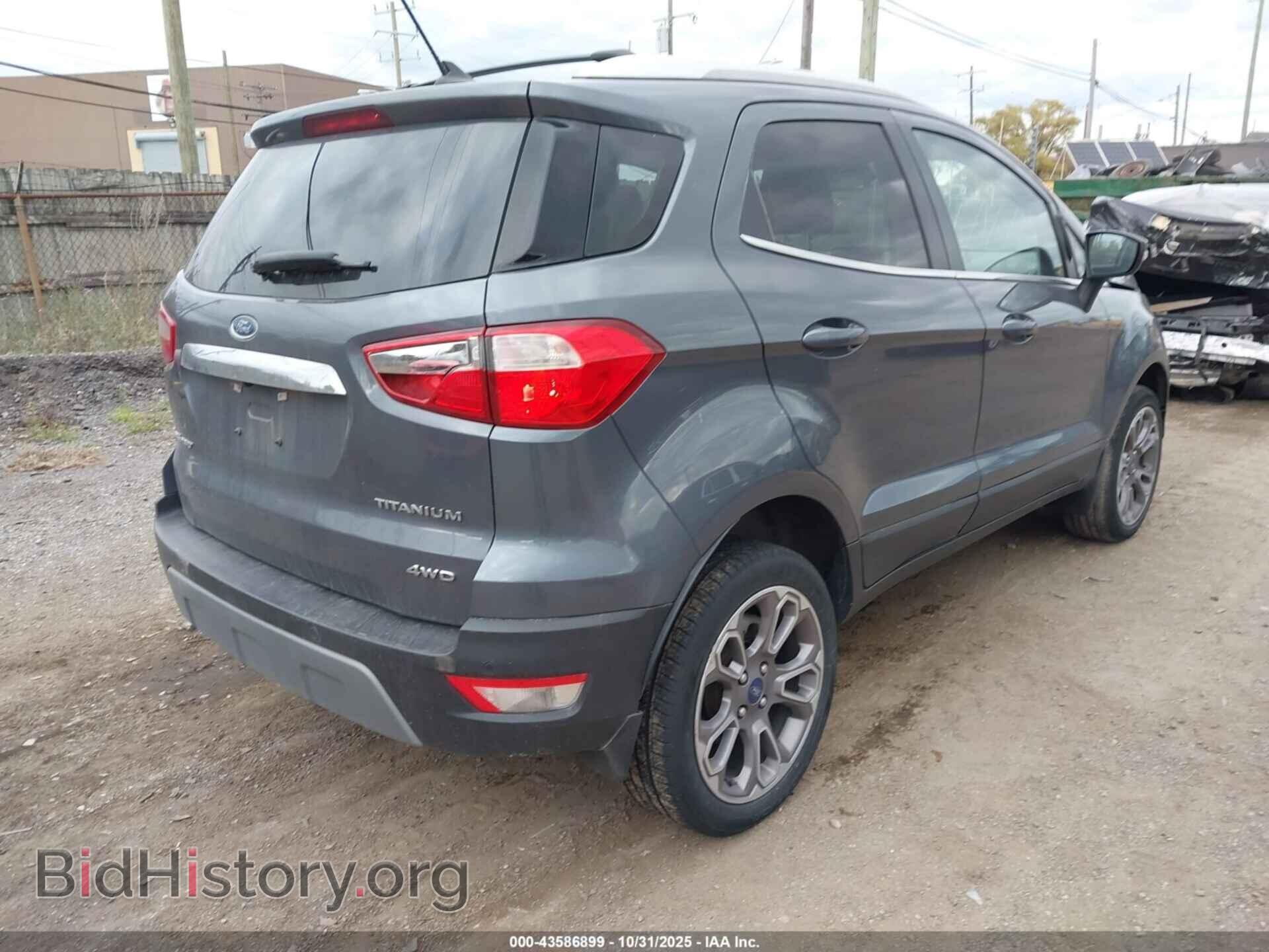2020 FORD ECOSPORT - VIN: MAJ6S3KL1LC317128 - Фото 4