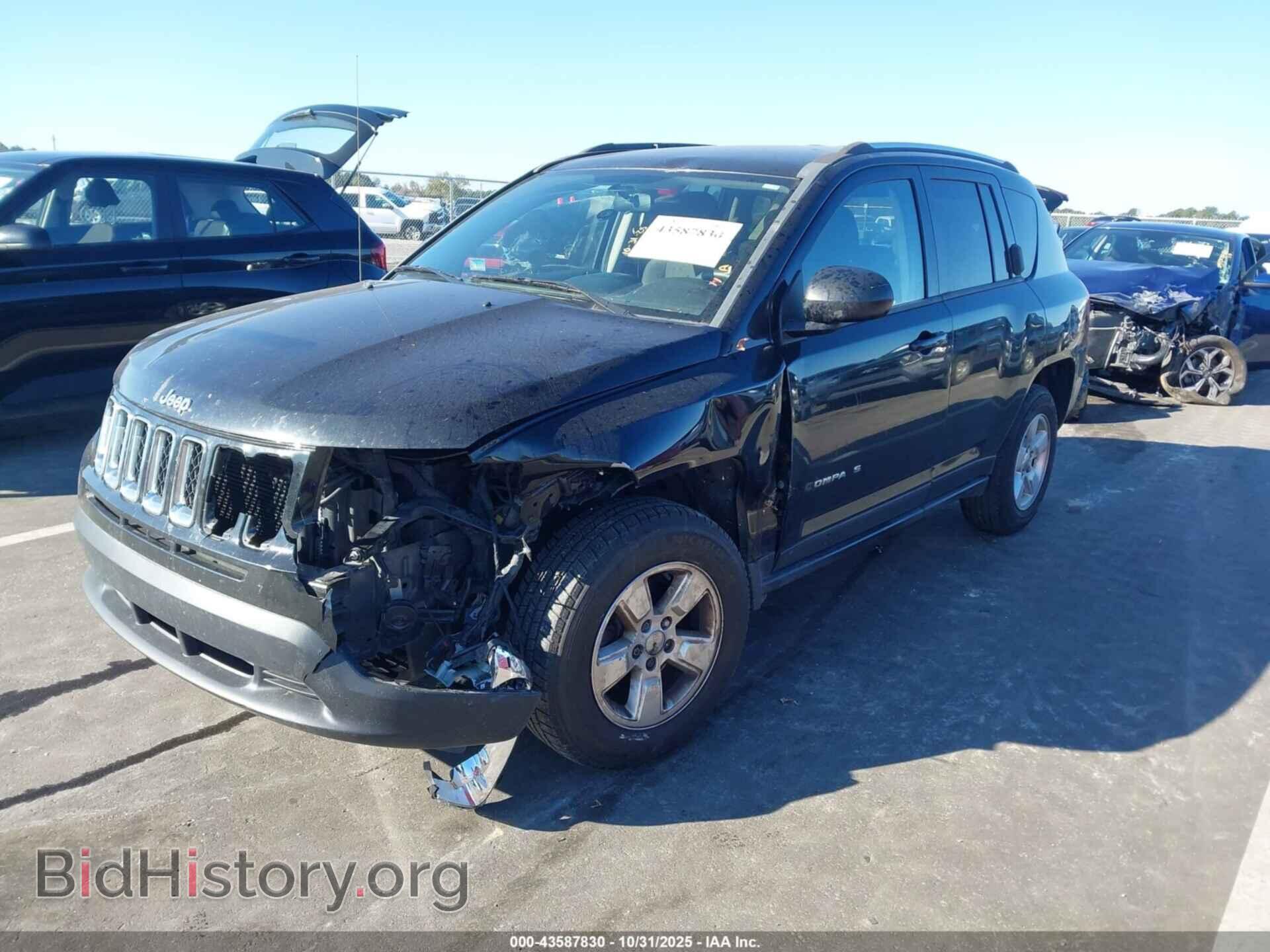 2013 JEEP COMPASS - VIN: 1C4NJCBAXDD187918 - Фото 2