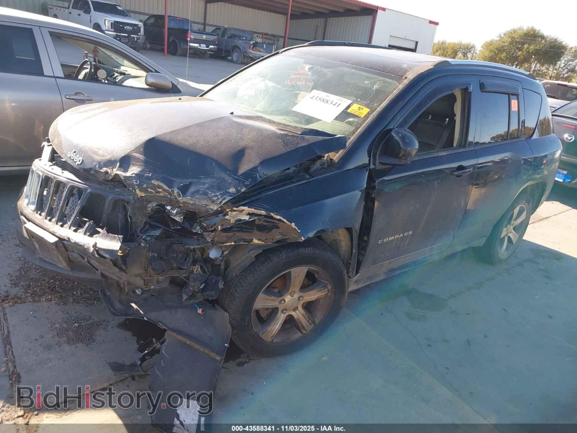 2017 JEEP COMPASS - VIN: 1C4NJDEB3HD101218 - Фото 2