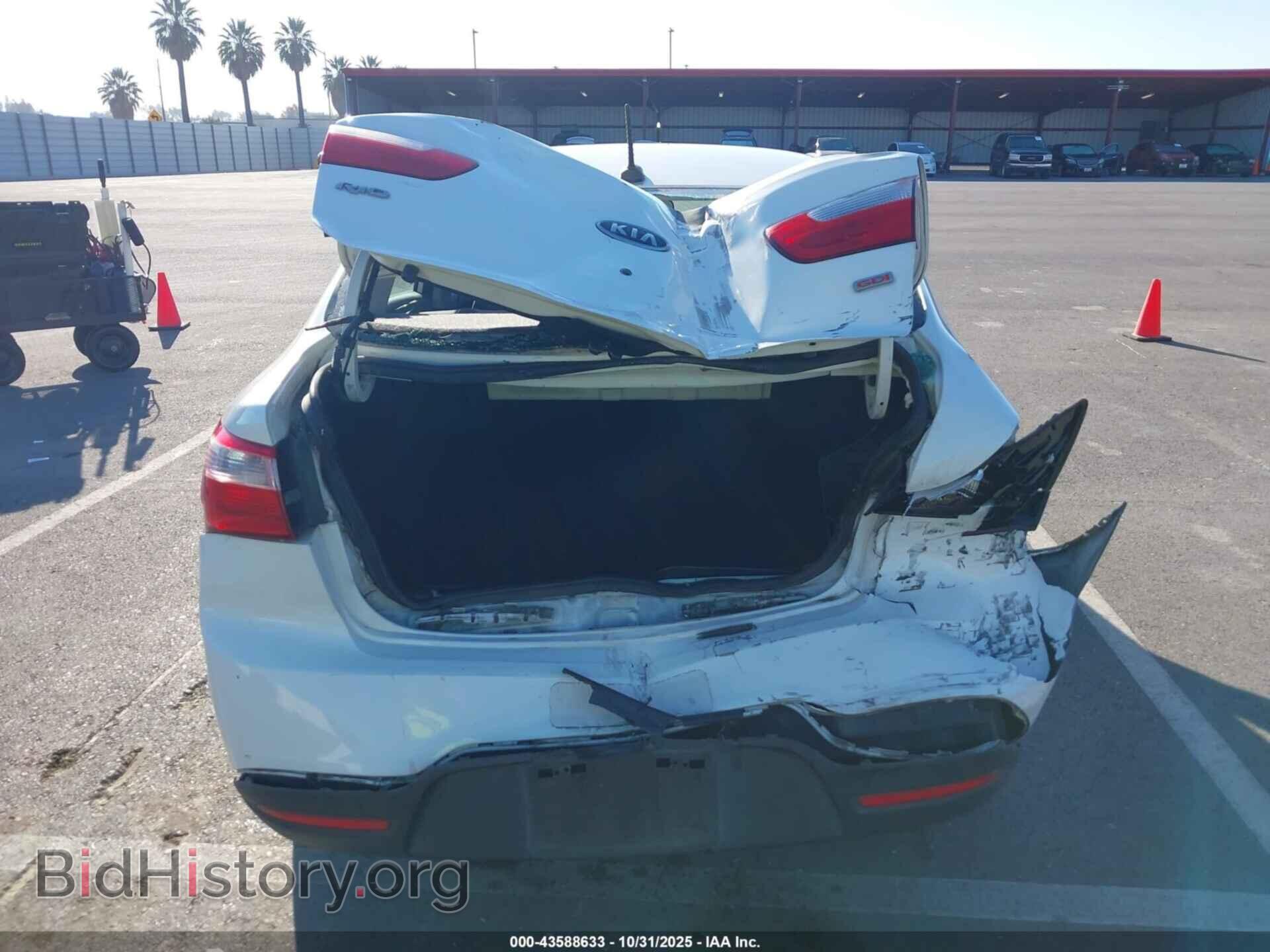 2012 KIA RIO - VIN: KNADM4A34C6045933 - Фото 16