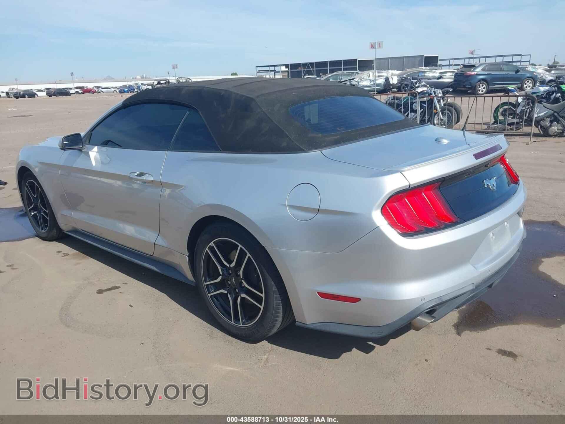 2018 FORD MUSTANG - VIN: 1FATP8UH6J5110357 - Фото 3