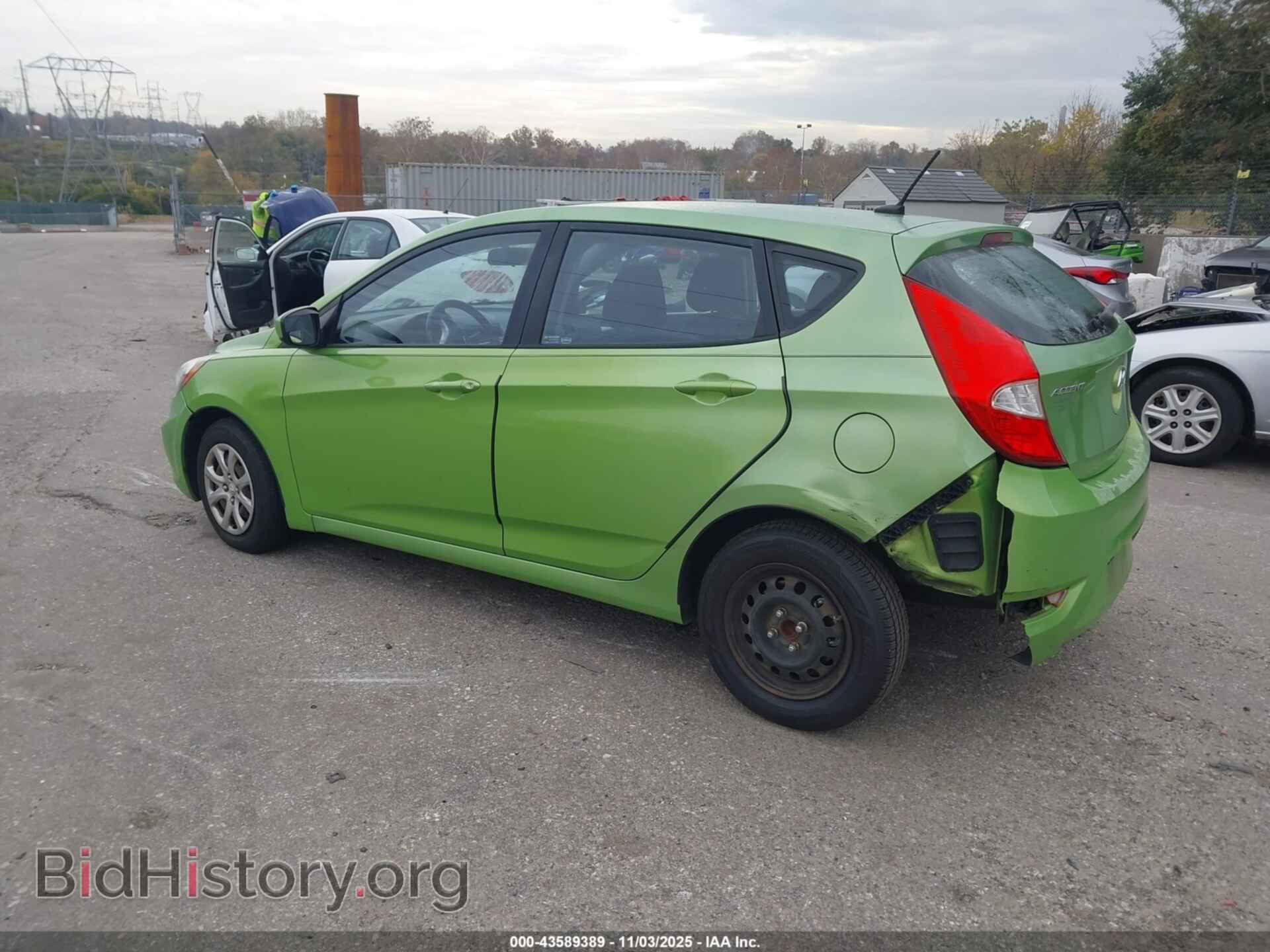 2012 HYUNDAI ACCENT - VIN: KMHCT5AE2CU052993 - Фото 3