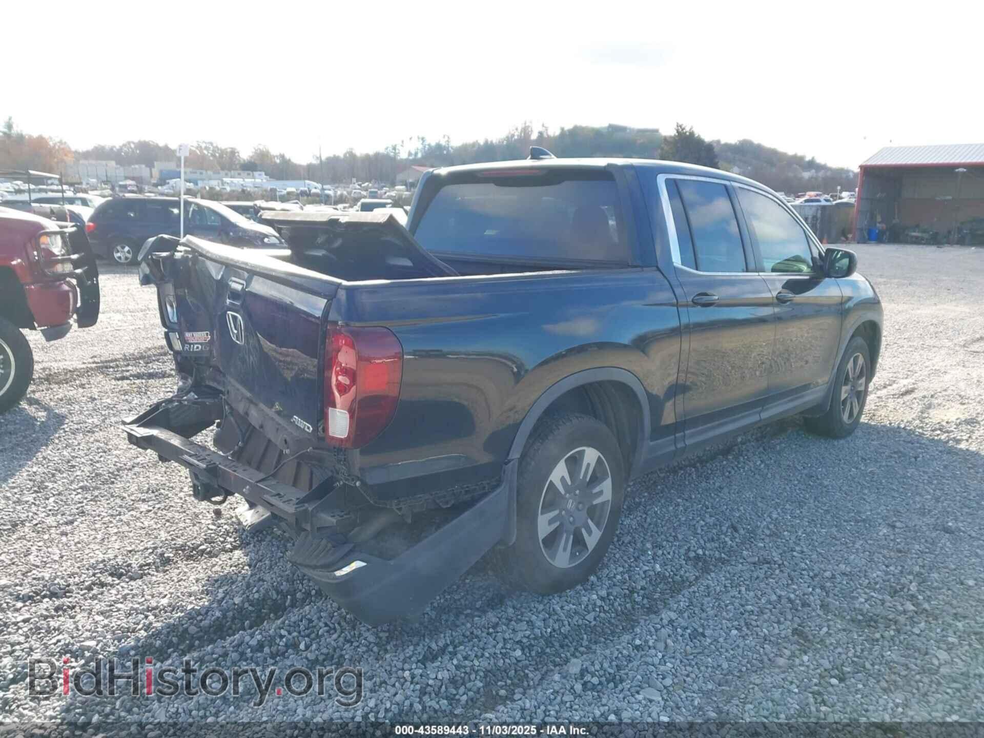 2017 HONDA RIDGELINE - VIN: 5FPYK3F55HB029743 - Фото 4