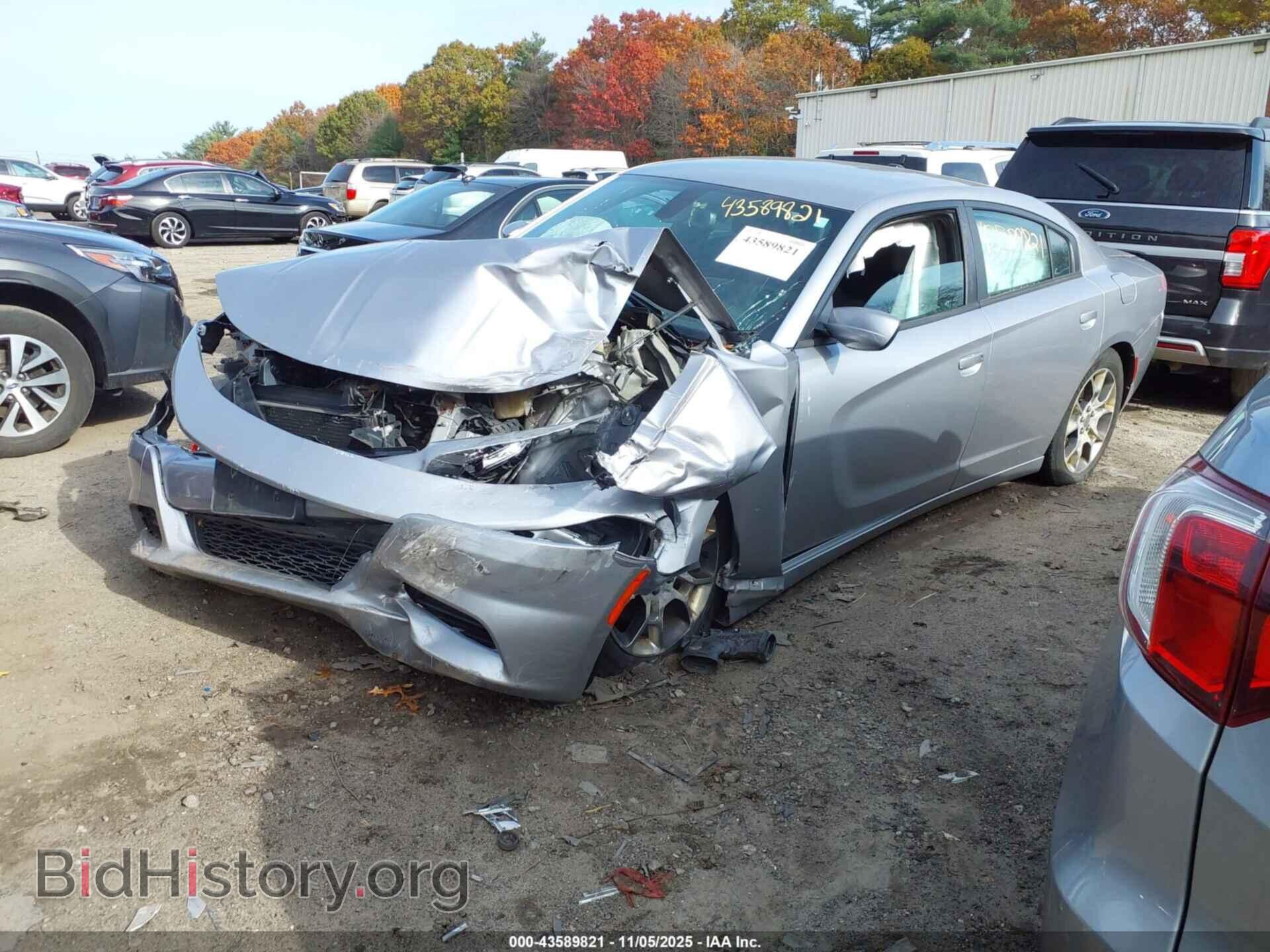 2015 DODGE CHARGER - VIN: 2C3CDXFG4FH867358 - Фото 2