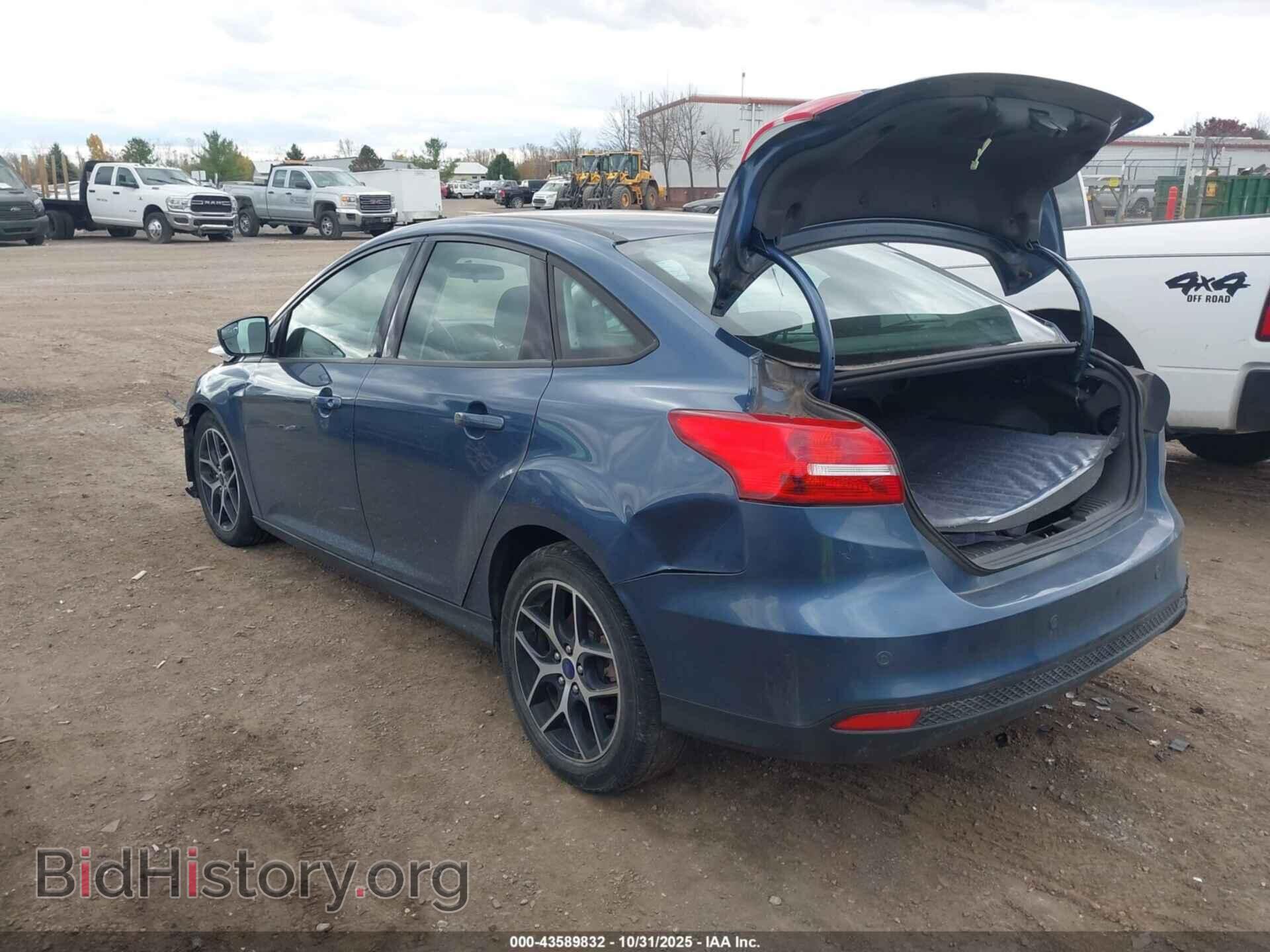2018 FORD FOCUS - VIN: 1FADP3H28JL216219 - Фото 3