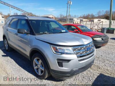 2018 Ford EXPLORER, серебристый — VIN 1FM5K7BH5JGB26435, IAAI