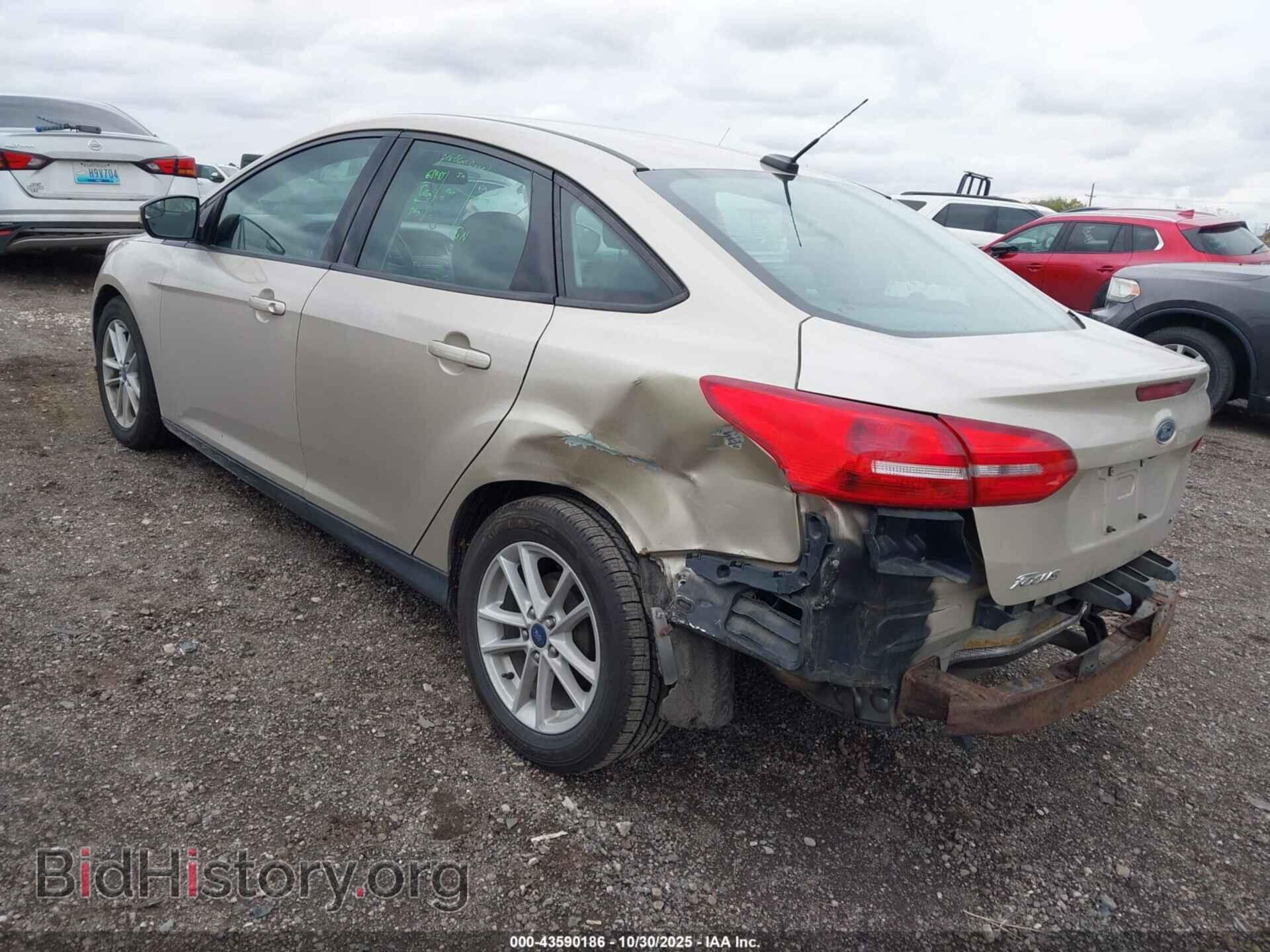2017 FORD FOCUS - VIN: 1FADP3F25HL243956 - Фото 3