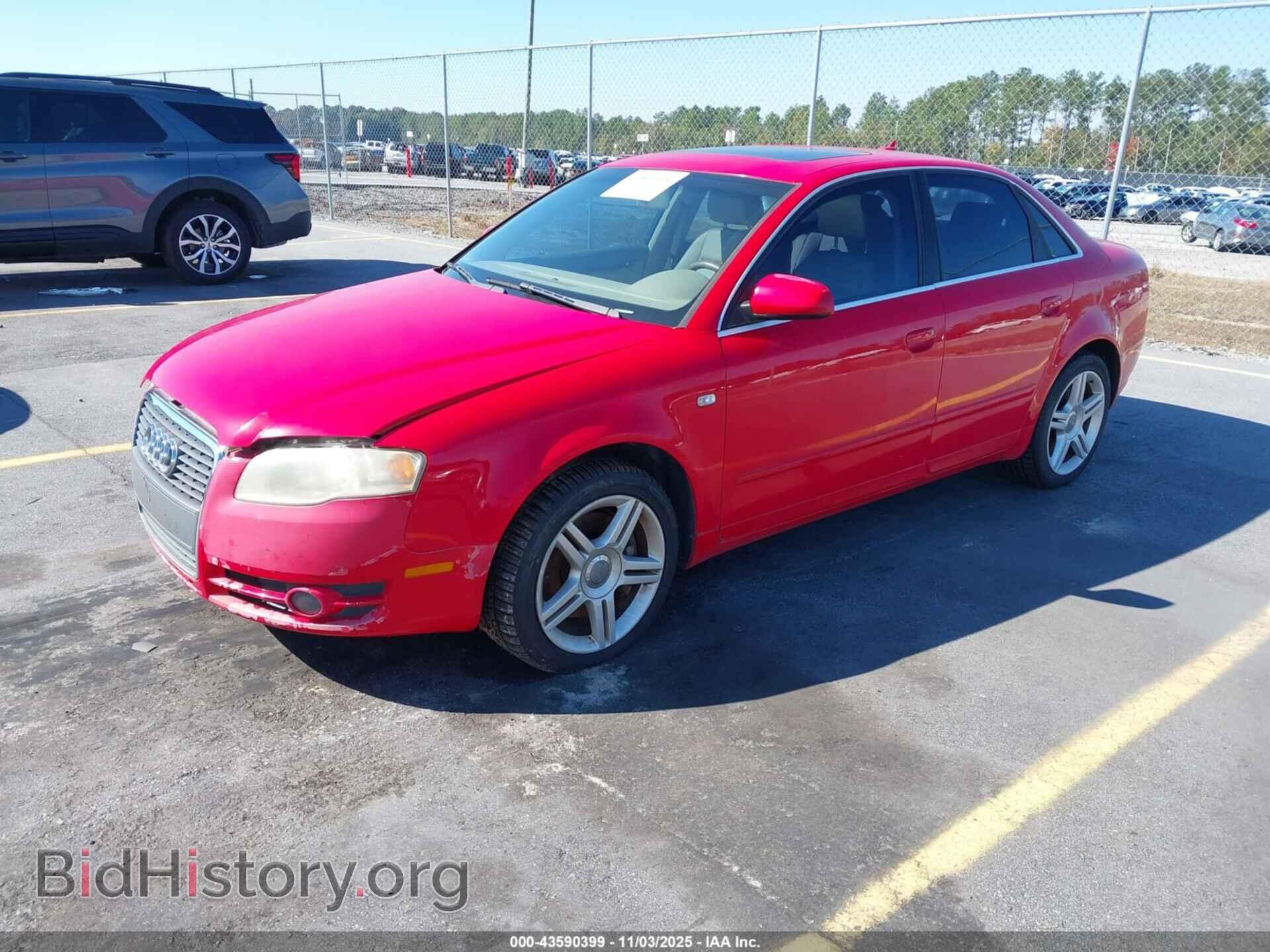2007 AUDI A4 - VIN: WAUDF78E37A169875 - Фото 2